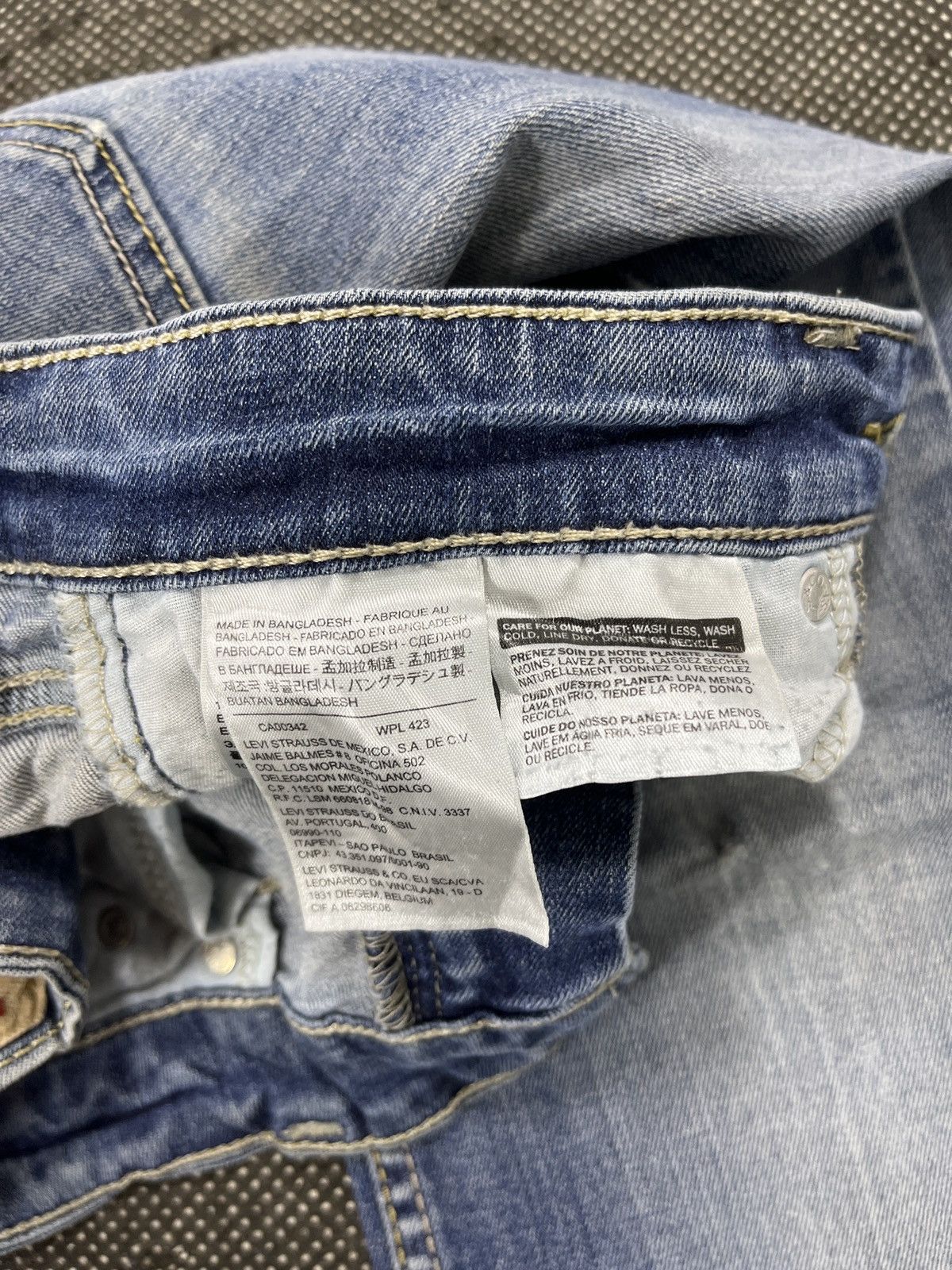 Levi's Vintage Levis 518 Superlow Flare Jeans - JP076 Size 30" / US 8 / IT 44 - 10 Thumbnail