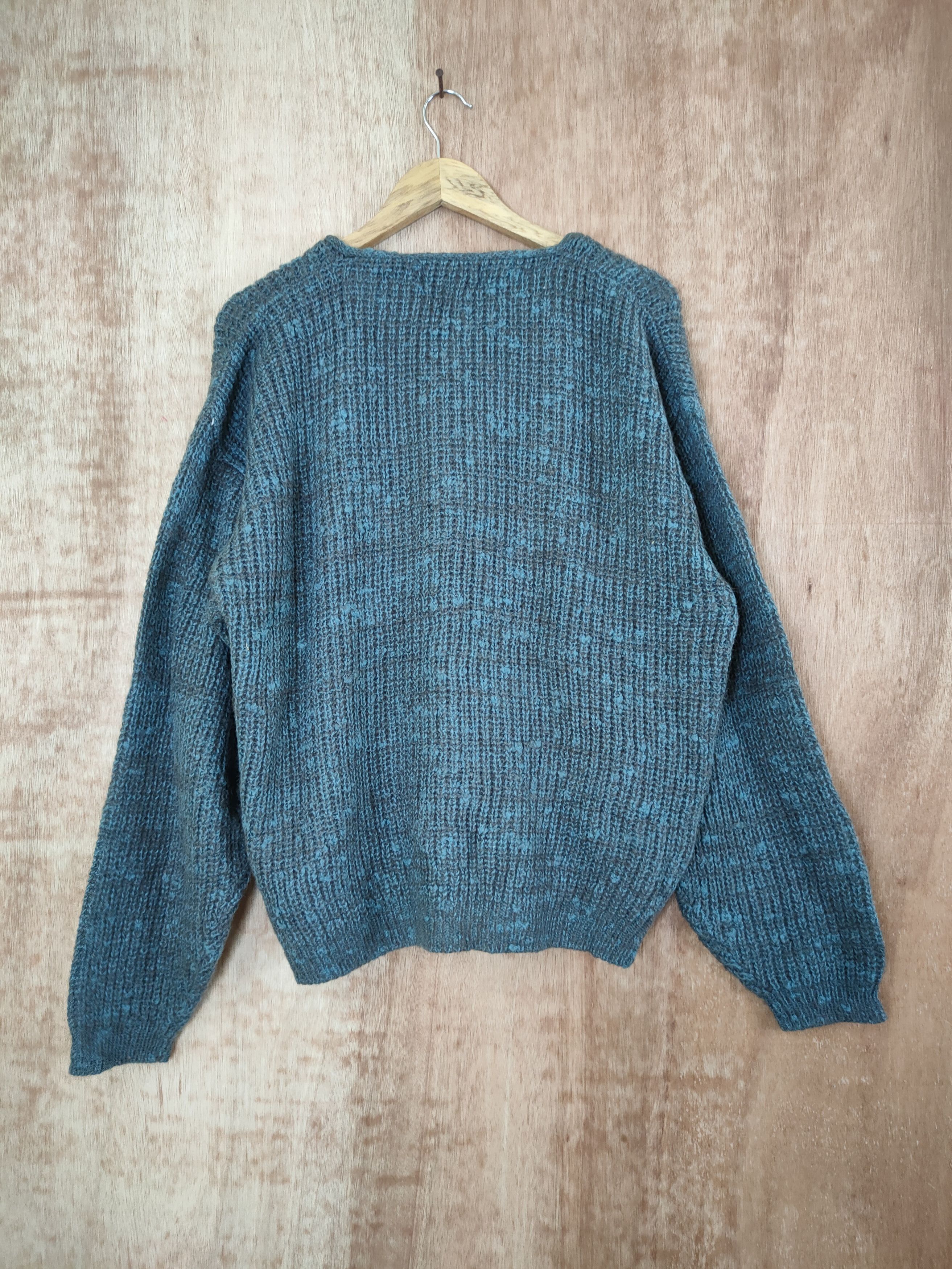 Vintage 90s cardigan Arbiter mohair japan vintage #46-389DL Size US L / EU 52-54 / 3 - 8 Thumbnail