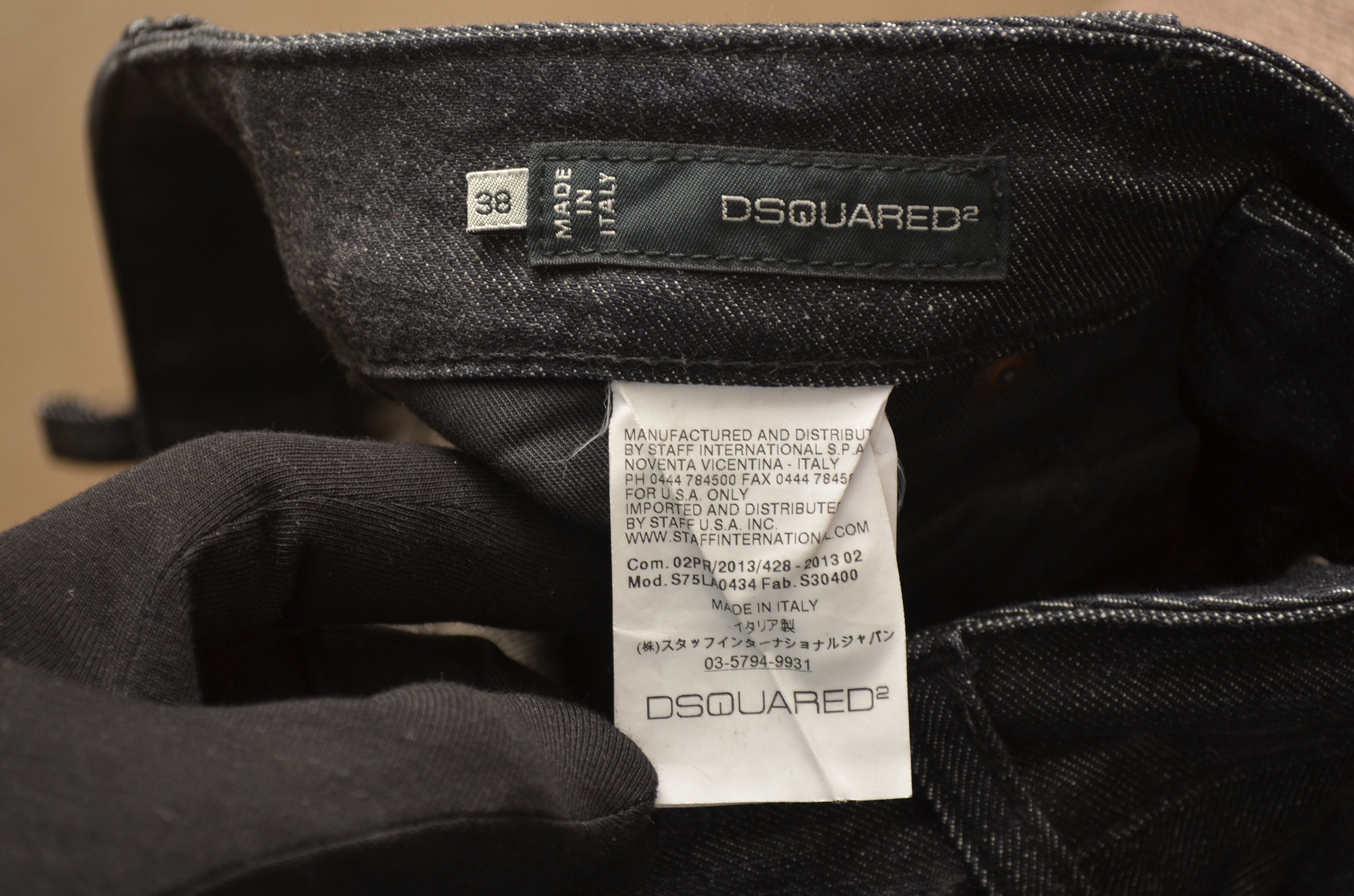 Dsquared2 Dsquared Womens Black Jeans Size IT38 Rare Size 28" / US 6 / IT 42 - 12 Thumbnail