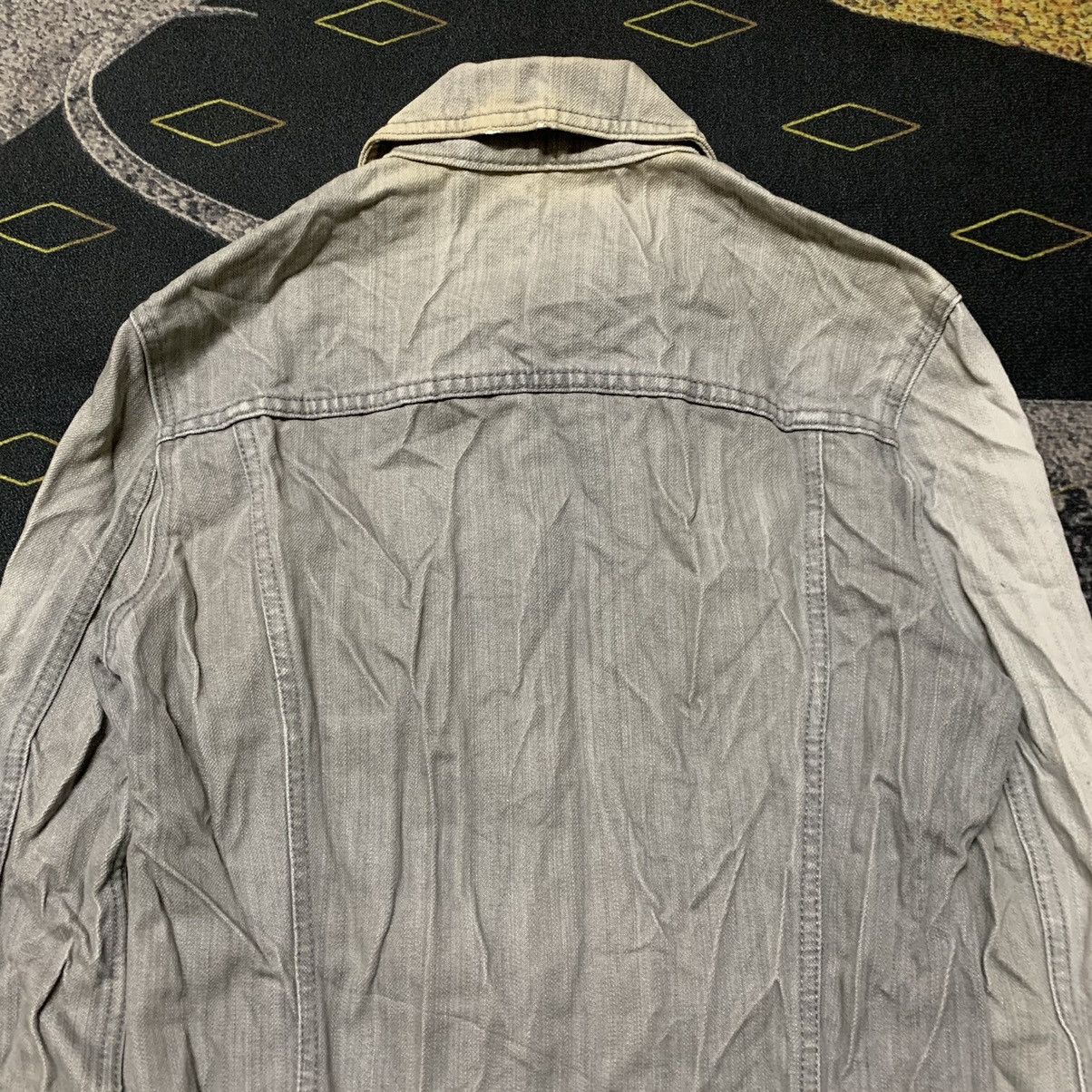 5351 POUR LES HOMMES × If Six Was Nine × Japanese Brand ✨5351 Pour Les Hommes “Mud Max” Style Strechy Denim Jacket Size US S / EU 44-46 / 1 - 14 Thumbnail