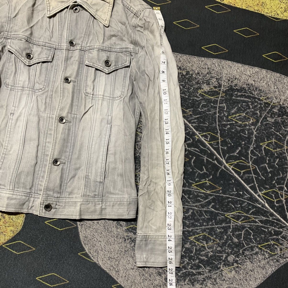 5351 POUR LES HOMMES × If Six Was Nine × Japanese Brand ✨5351 Pour Les Hommes “Mud Max” Style Strechy Denim Jacket Size US S / EU 44-46 / 1 - 8 Thumbnail