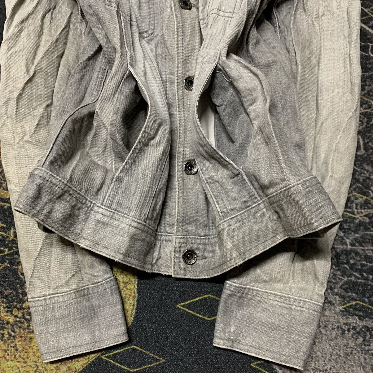 5351 POUR LES HOMMES × If Six Was Nine × Japanese Brand ✨5351 Pour Les Hommes “Mud Max” Style Strechy Denim Jacket Size US S / EU 44-46 / 1 - 4 Thumbnail