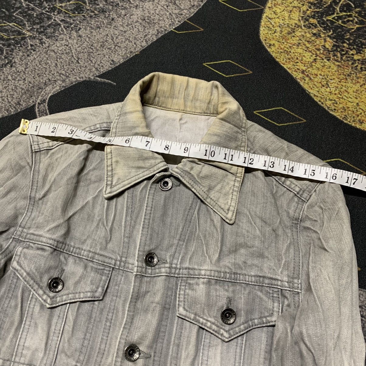 5351 POUR LES HOMMES × If Six Was Nine × Japanese Brand ✨5351 Pour Les Hommes “Mud Max” Style Strechy Denim Jacket Size US S / EU 44-46 / 1 - 7 Thumbnail