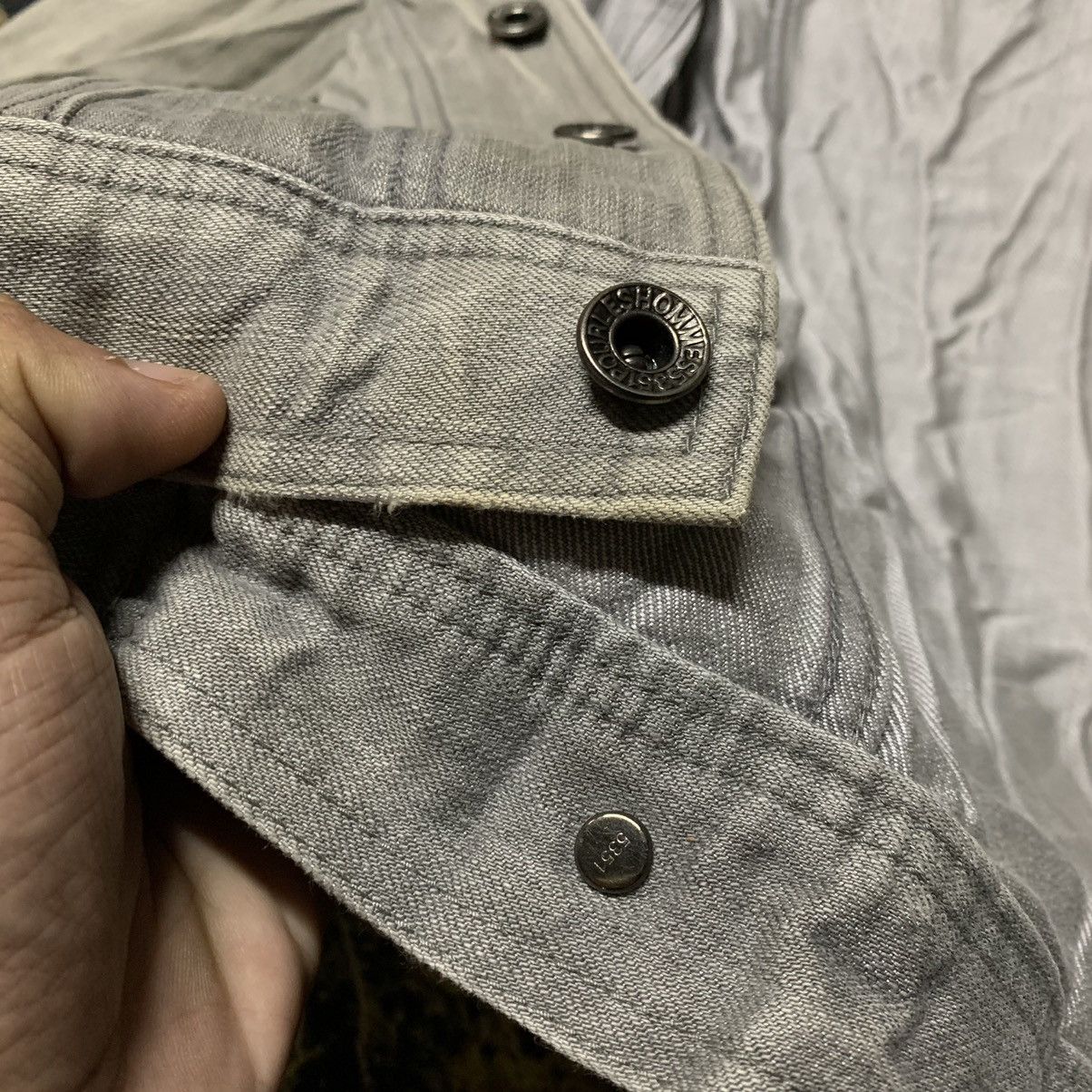 5351 POUR LES HOMMES × If Six Was Nine × Japanese Brand ✨5351 Pour Les Hommes “Mud Max” Style Strechy Denim Jacket Size US S / EU 44-46 / 1 - 11 Thumbnail