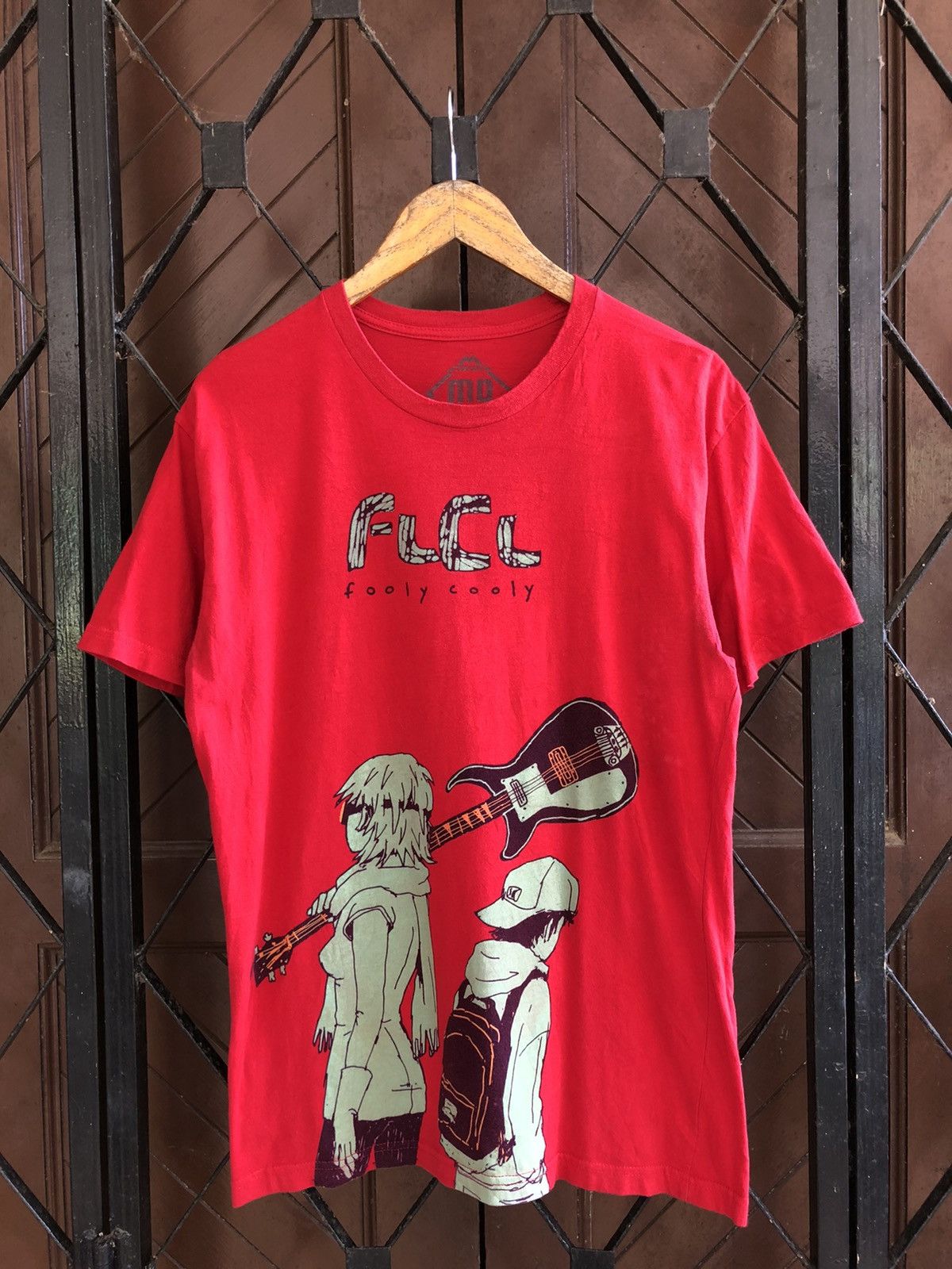image of Anima Flcl Fooly Cooly Promo Tee in Red, Men's (Size Medium)