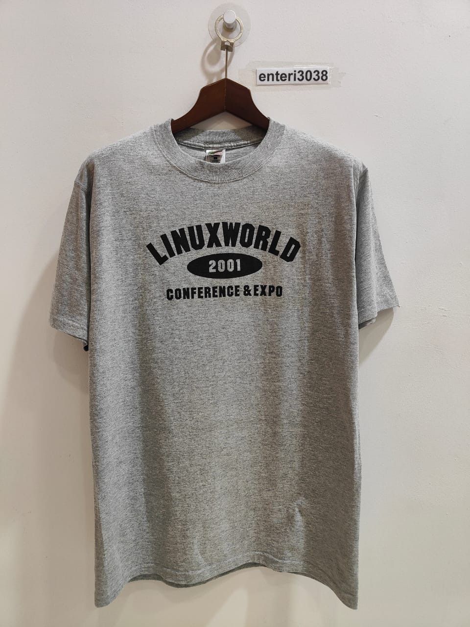 Vintage Linux World Conference & Expo 2001 Shirt Size Large Size US L / EU 52-54 / 3 - 1 Thumbnail
