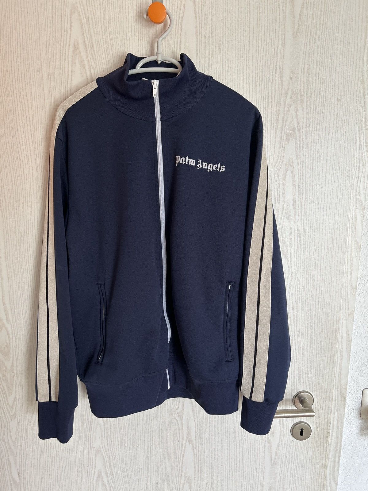 image of Palm Angels Tracksuit Zipper in Blue, Men's (Size Large)
