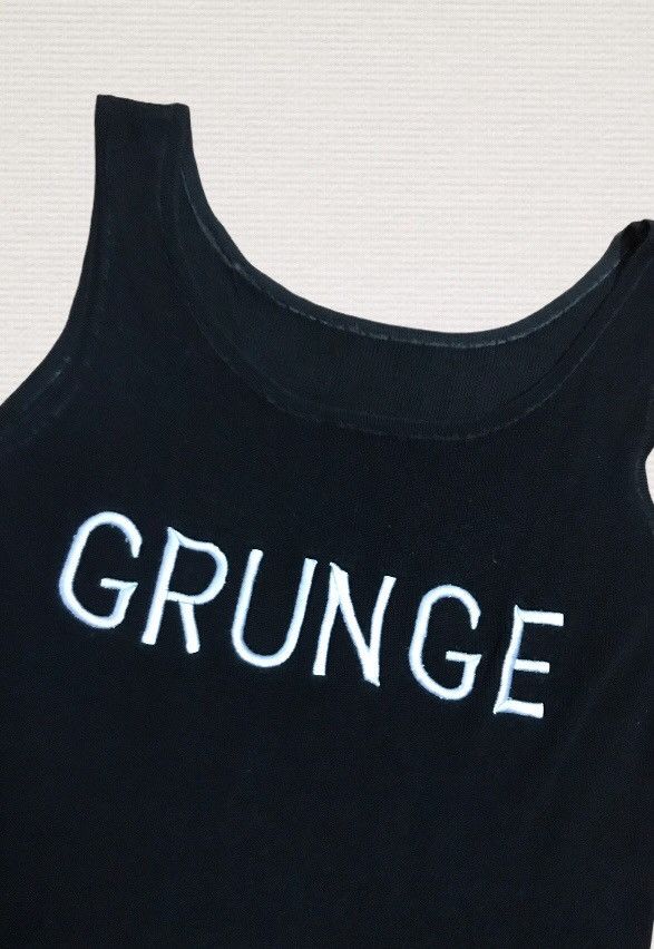 Band Tees Grunge embroidery singlet Size US S / EU 44-46 / 1 - 2 Thumbnail