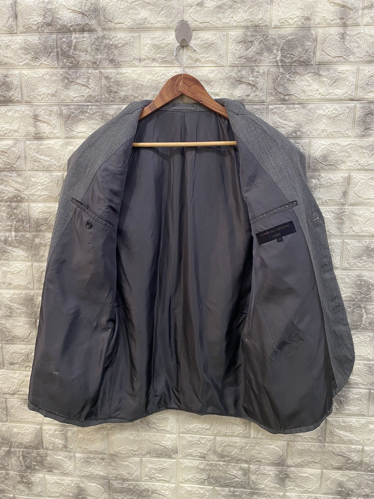 Comme des Garcons Homme Plus 🔥Vintage 1993 Comme des Garçons Homme Wool Jacket Size US M / EU 48-50 / 2 - 6 Thumbnail