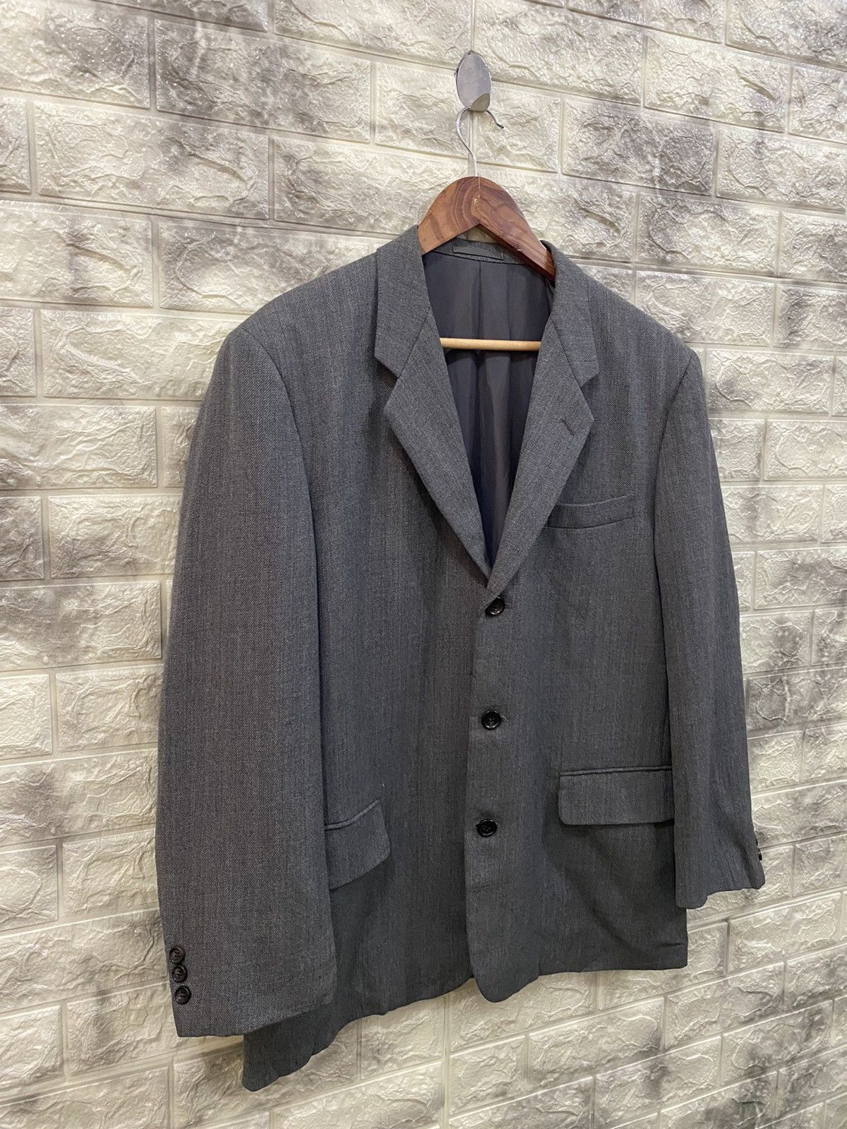 Comme des Garcons Homme Plus 🔥Vintage 1993 Comme des Garçons Homme Wool Jacket Size US M / EU 48-50 / 2 - 3 Thumbnail