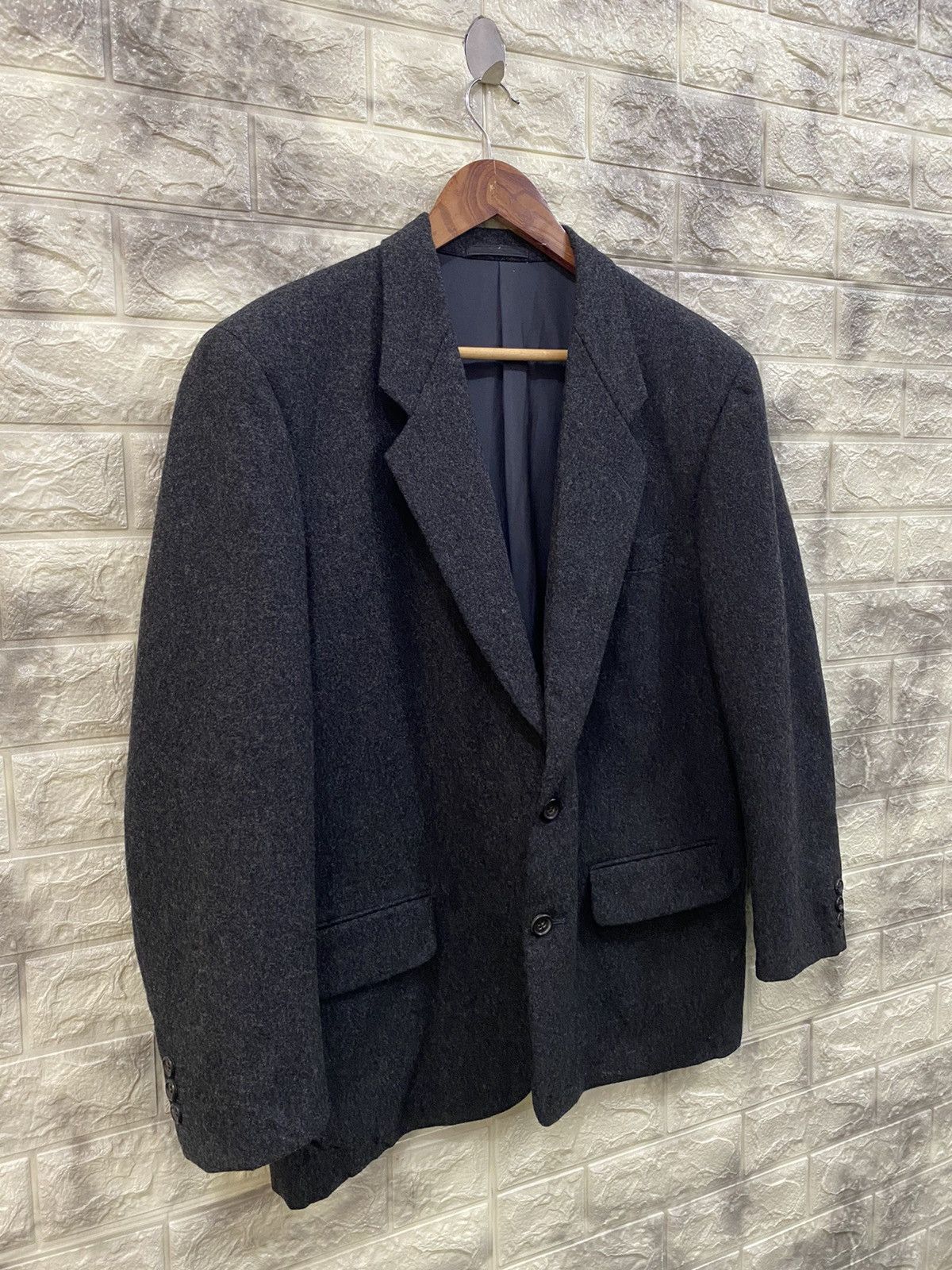 Comme des Garcons Homme Plus 🔥Vintage 1988 Comme des Garçons Homme Wool Jacket Size US S / EU 44-46 / 1 - 3 Thumbnail