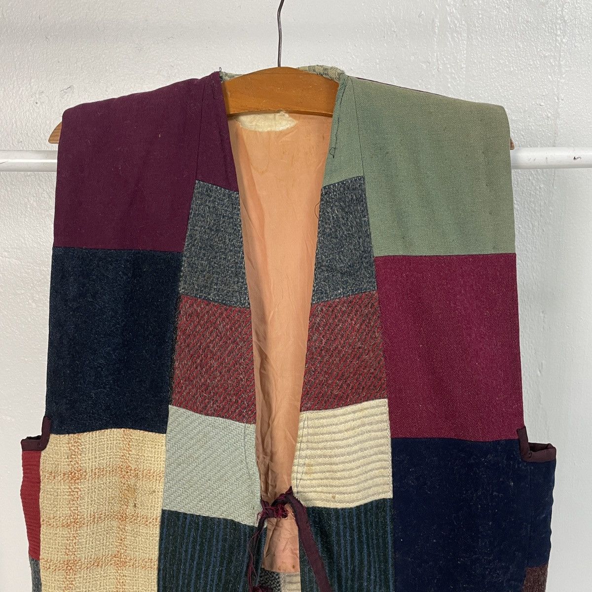 Japanese Brand Vintage Unbranded Patchwork Style Sleeveless Jacket Size US M / EU 48-50 / 2 - 2 Thumbnail
