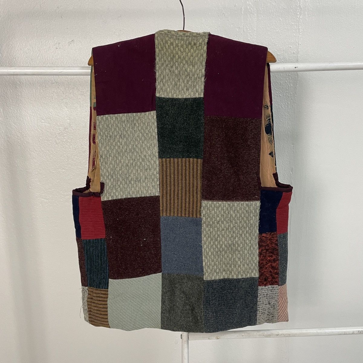 Japanese Brand Vintage Unbranded Patchwork Style Sleeveless Jacket Size US M / EU 48-50 / 2 - 5 Thumbnail