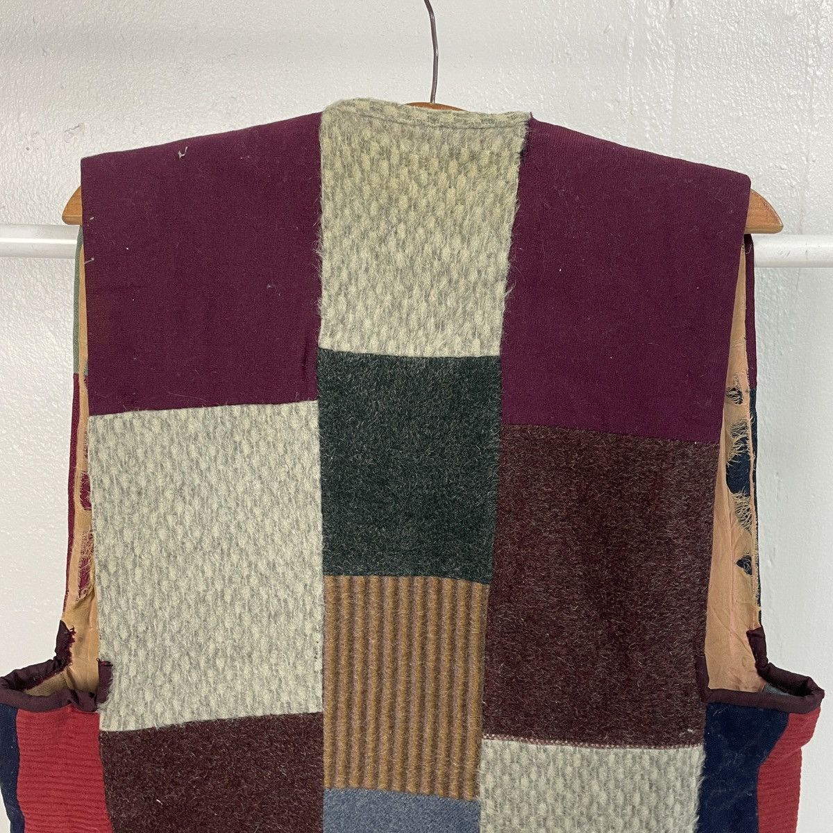 Japanese Brand Vintage Unbranded Patchwork Style Sleeveless Jacket Size US M / EU 48-50 / 2 - 6 Thumbnail