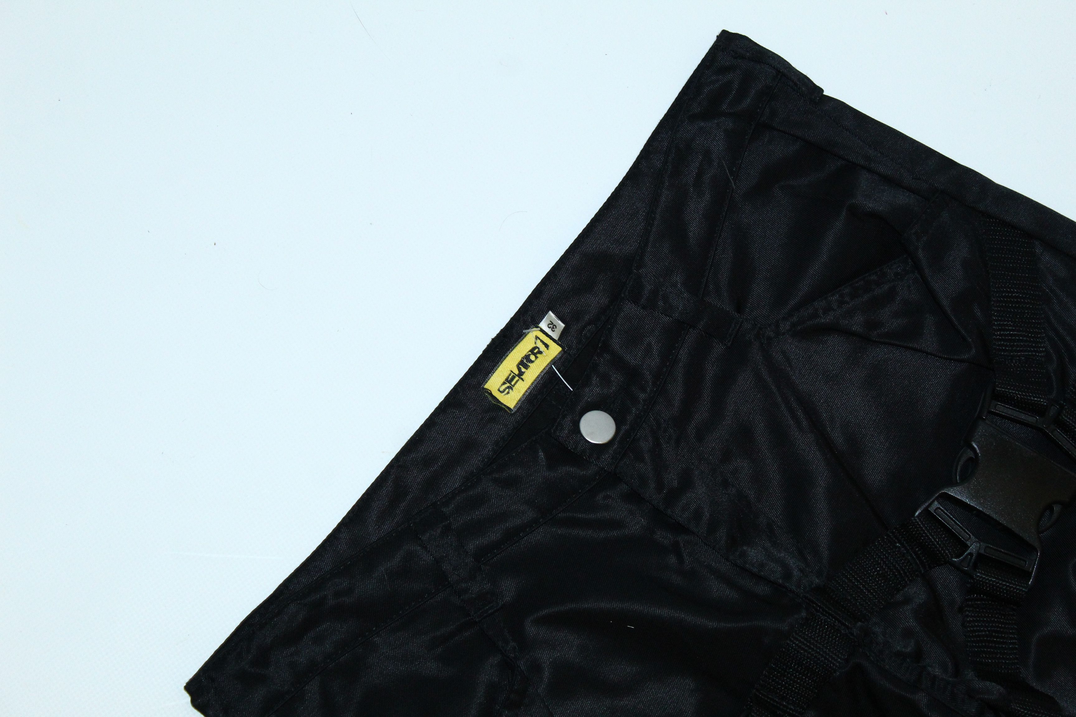 Seditionaries Crazy💥 Y2K SEKTOR1 steampunk gothic bondage satin pants Size US 32 / EU 48 - 7 Thumbnail