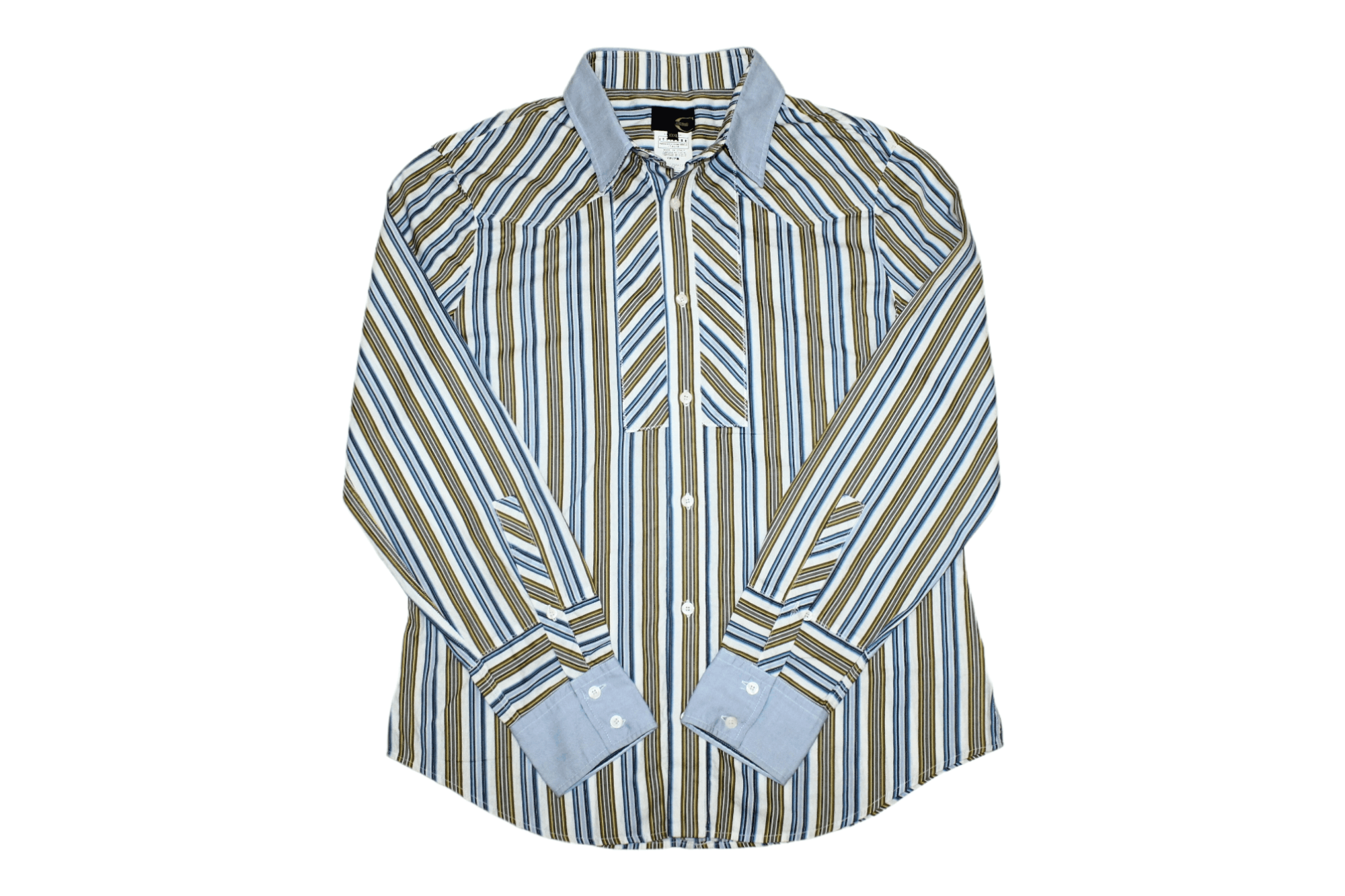 Just Cavalli 🔥 VTG 🔥 Just Cavalli Luxury Stripes Shirt Size US XL / EU 56 / 4 - 1 Thumbnail