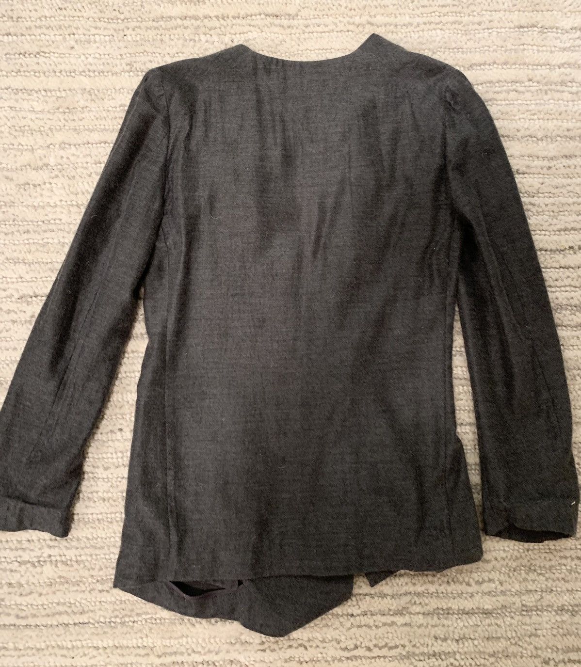 Damir Doma Damir Dona wool silk asymmetrical jacket Size 38R - 6 Thumbnail