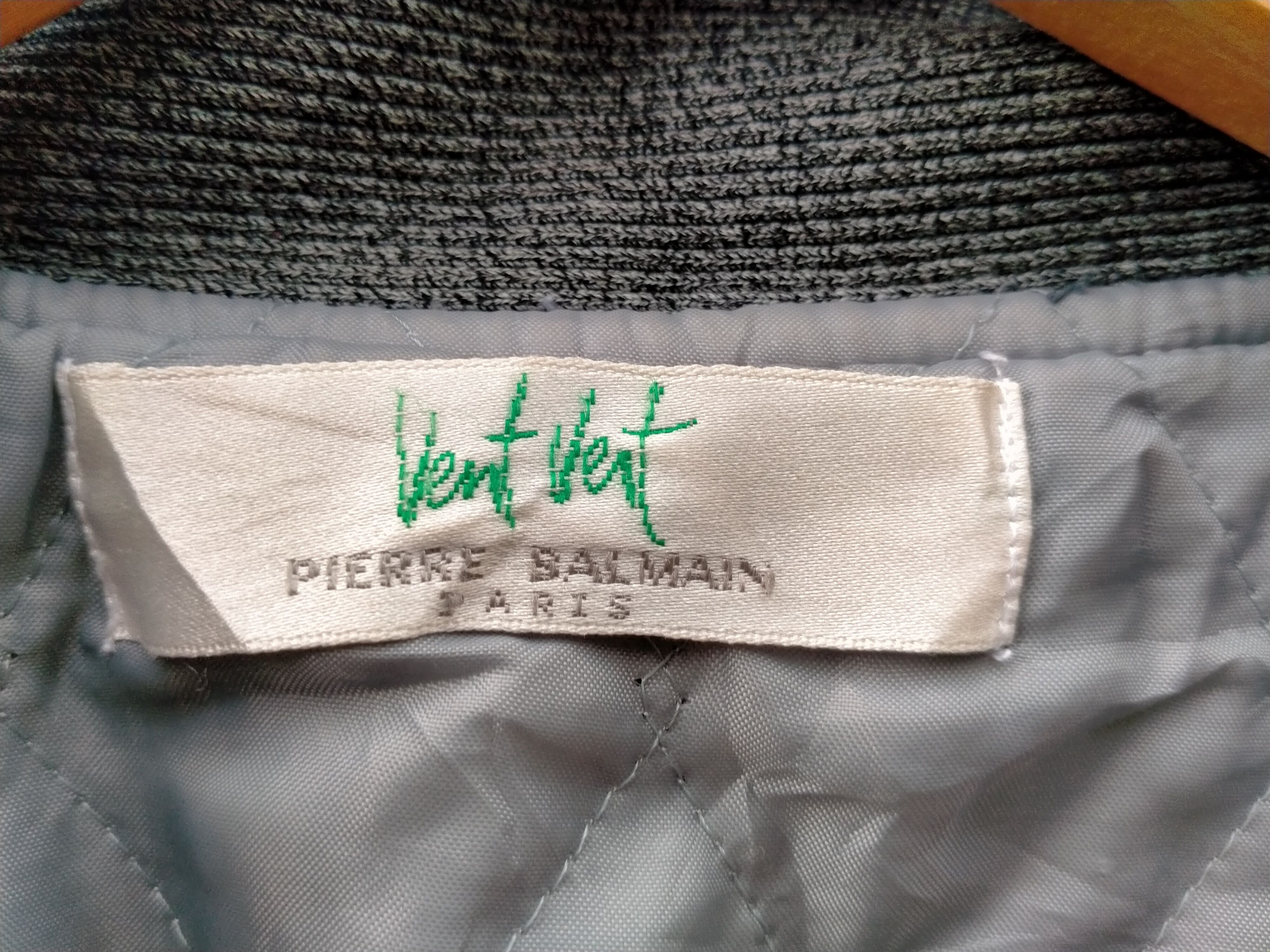 Pierre Balmain × Vintage Pierre Balmain Argyle Cardigan Vest Size US L / EU 52-54 / 3 - 6 Thumbnail