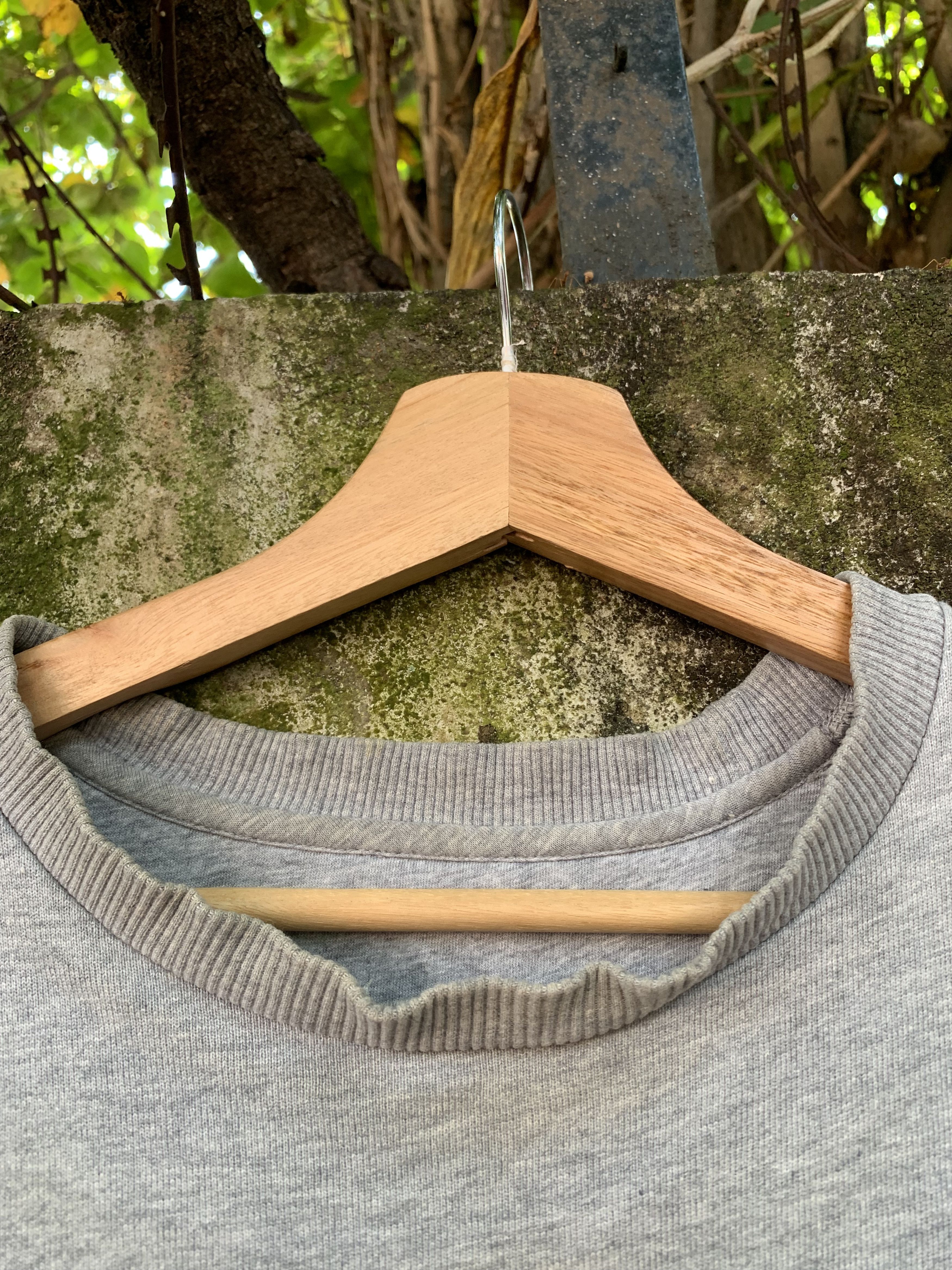 Nike × Vintage Vintage Nike Small Logo Swoosh Distresses Sweatshirt Size US M / EU 48-50 / 2 - 2 Thumbnail