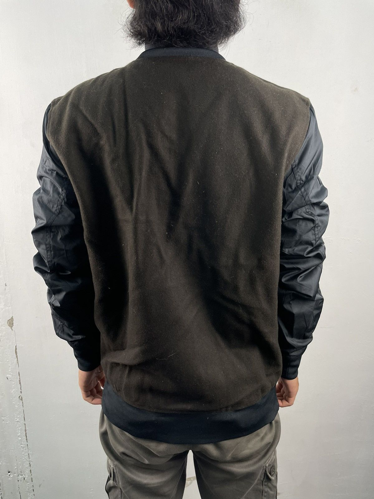 Nike steals🔥 Vintage Nike Varsity Jacket Wool Dark Brown Size US M / EU 48-50 / 2 - 4 Thumbnail