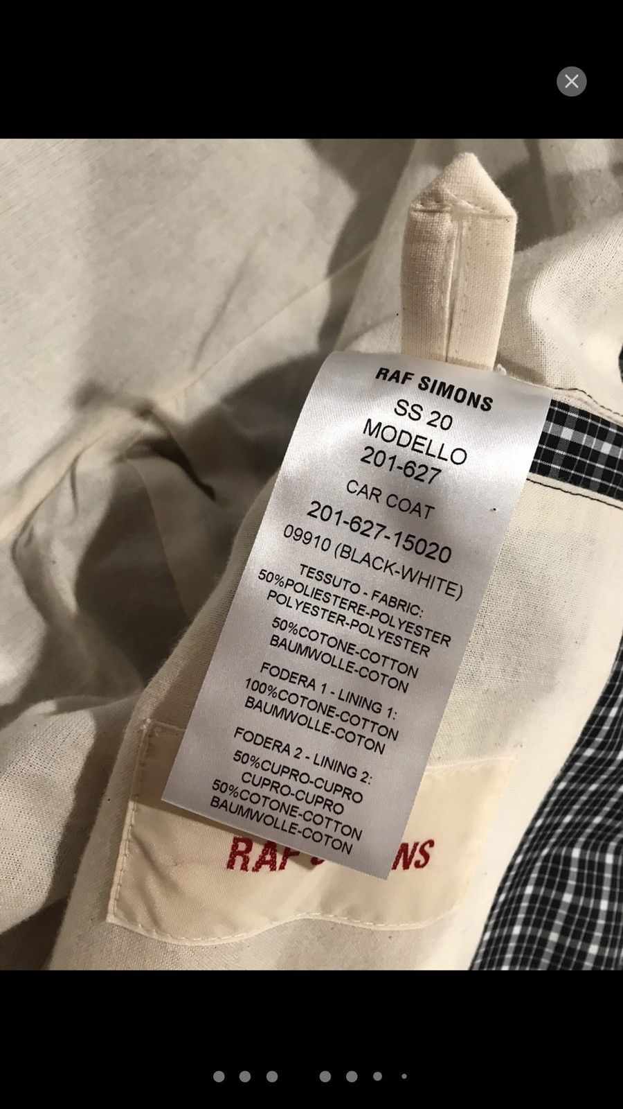 Raf Simons Raf Simons oversized trench coat. 48. $3000 Size US M / EU 48-50 / 2 - 7 Thumbnail