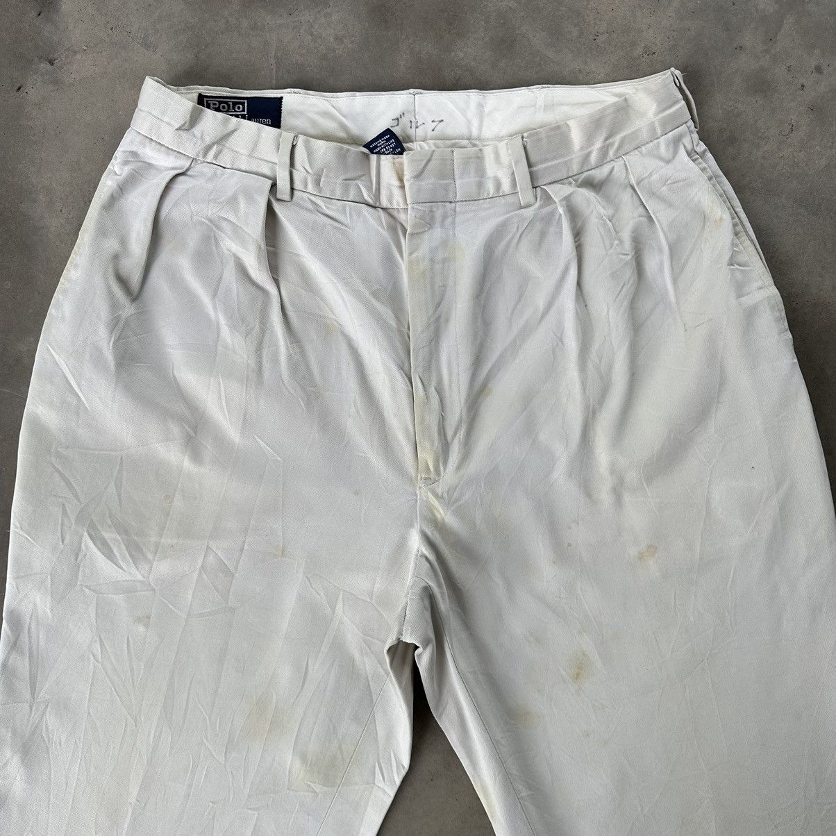 Polo Ralph Lauren Vintage Polo Ralph Lauren RR Rare Casual Trousers Pants Size US 32 / EU 48 - 2 Thumbnail