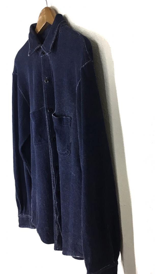 Henry Cotton's × Indigo × Japanese Brand Henry Cotton's Button Up Shirt Size US M / EU 48-50 / 2 - 4 Thumbnail