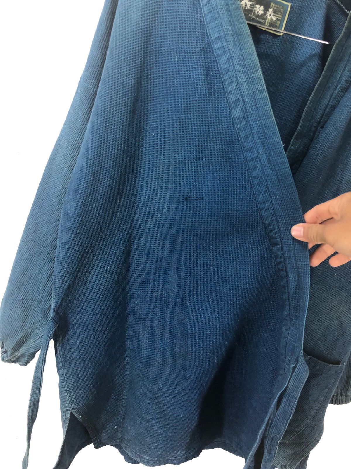 Japanese Brand Rare!! Kirakumono Kimono Indigo Japanese Brand Size US M / EU 48-50 / 2 - 5 Thumbnail
