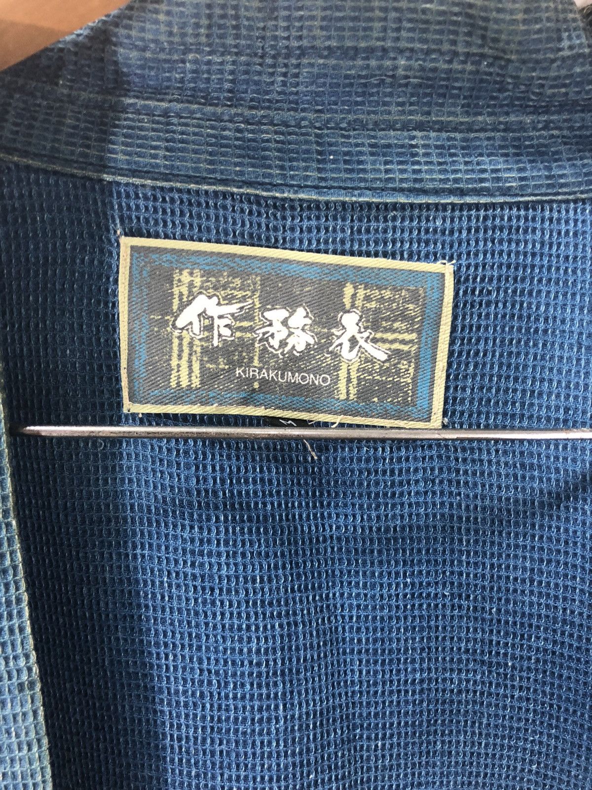 Japanese Brand Rare!! Kirakumono Kimono Indigo Japanese Brand Size US M / EU 48-50 / 2 - 7 Thumbnail