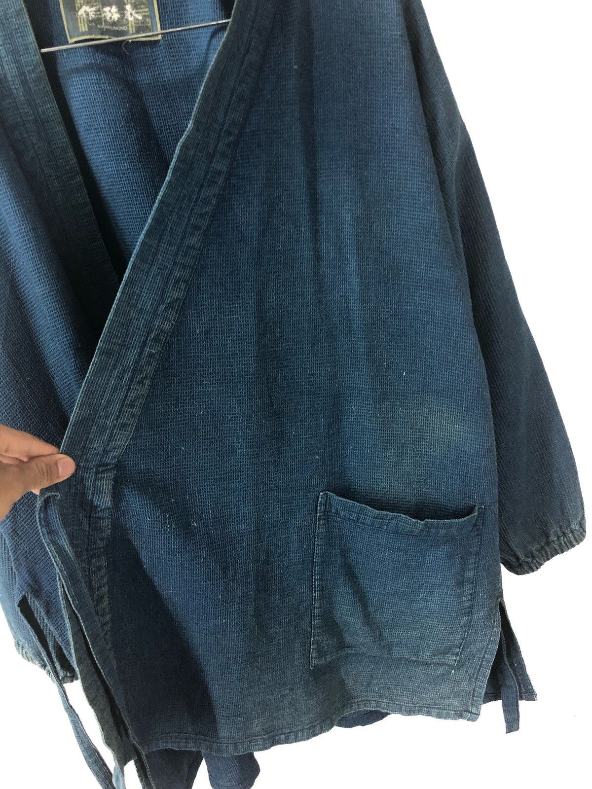 Japanese Brand Rare!! Kirakumono Kimono Indigo Japanese Brand Size US M / EU 48-50 / 2 - 6 Thumbnail