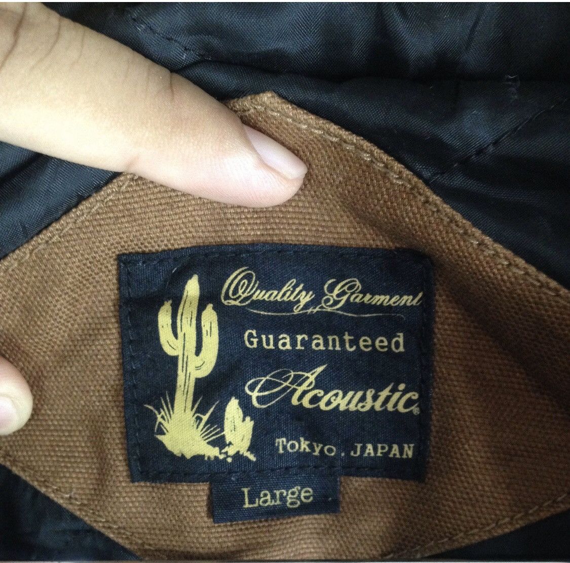 Japanese Brand ACOUSTIC Jacket Japanese Brand Size US L / EU 52-54 / 3 - 5 Thumbnail