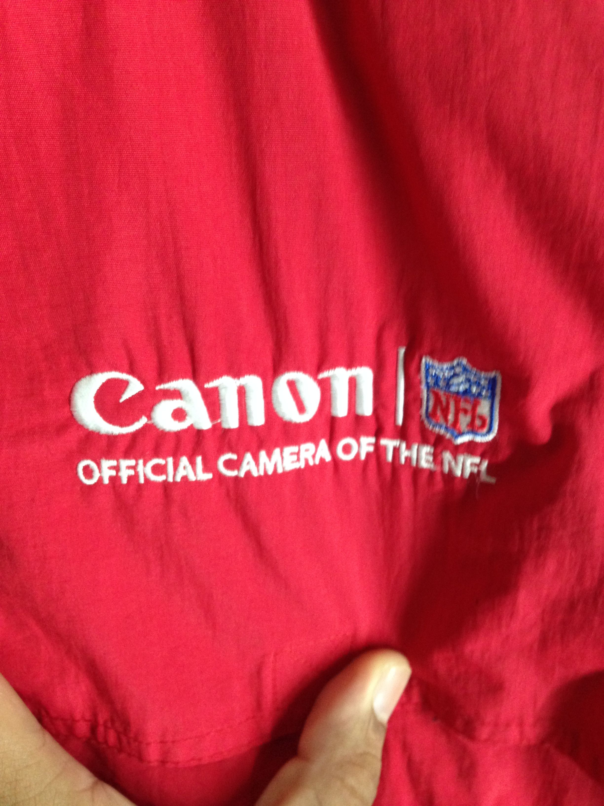 Canon × NFL × Vintage Vintage Canon Official Camera Of The NFL Vests Size 50R - 3 Thumbnail