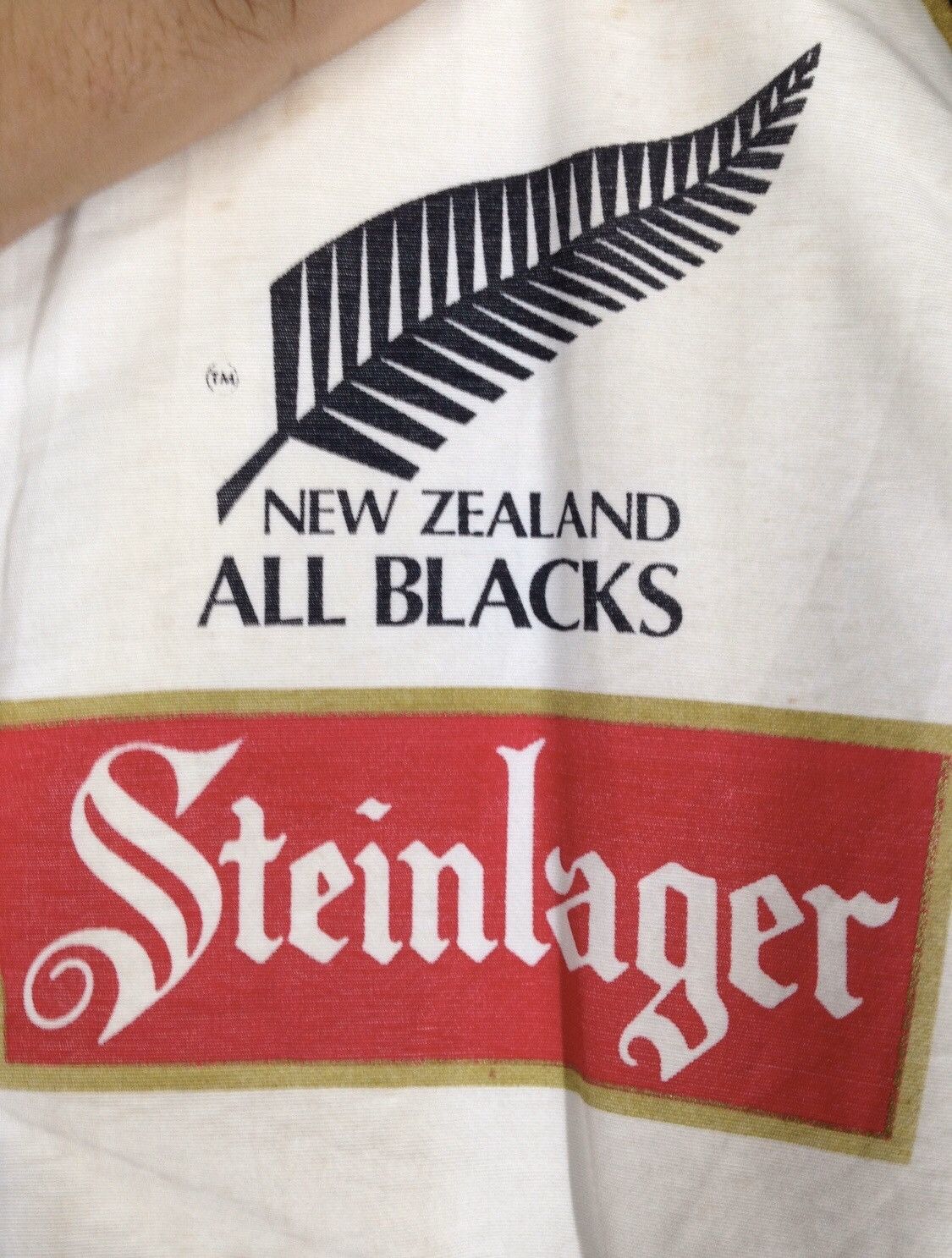All Blacks × Canterbury of New Zealand × Vintage 90s Canterbury Steinlager Canterbury New Zealand All Black Size US S / EU 44-46 / 1 - 5 Thumbnail