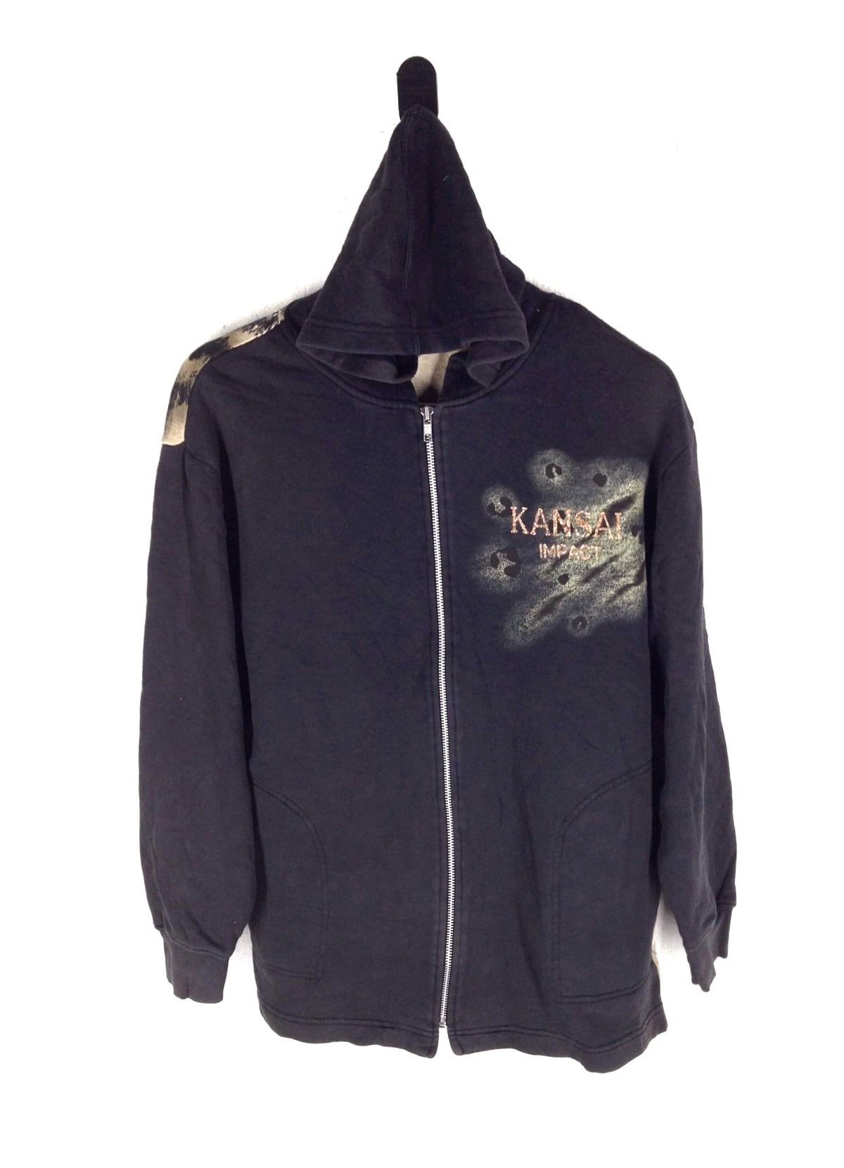 Japanese Brand × Kansai Yamamoto Kansai Impact/Japanese brand Hoodies /Big logo/ Rere design Size US M / EU 48-50 / 2 - 2 Thumbnail