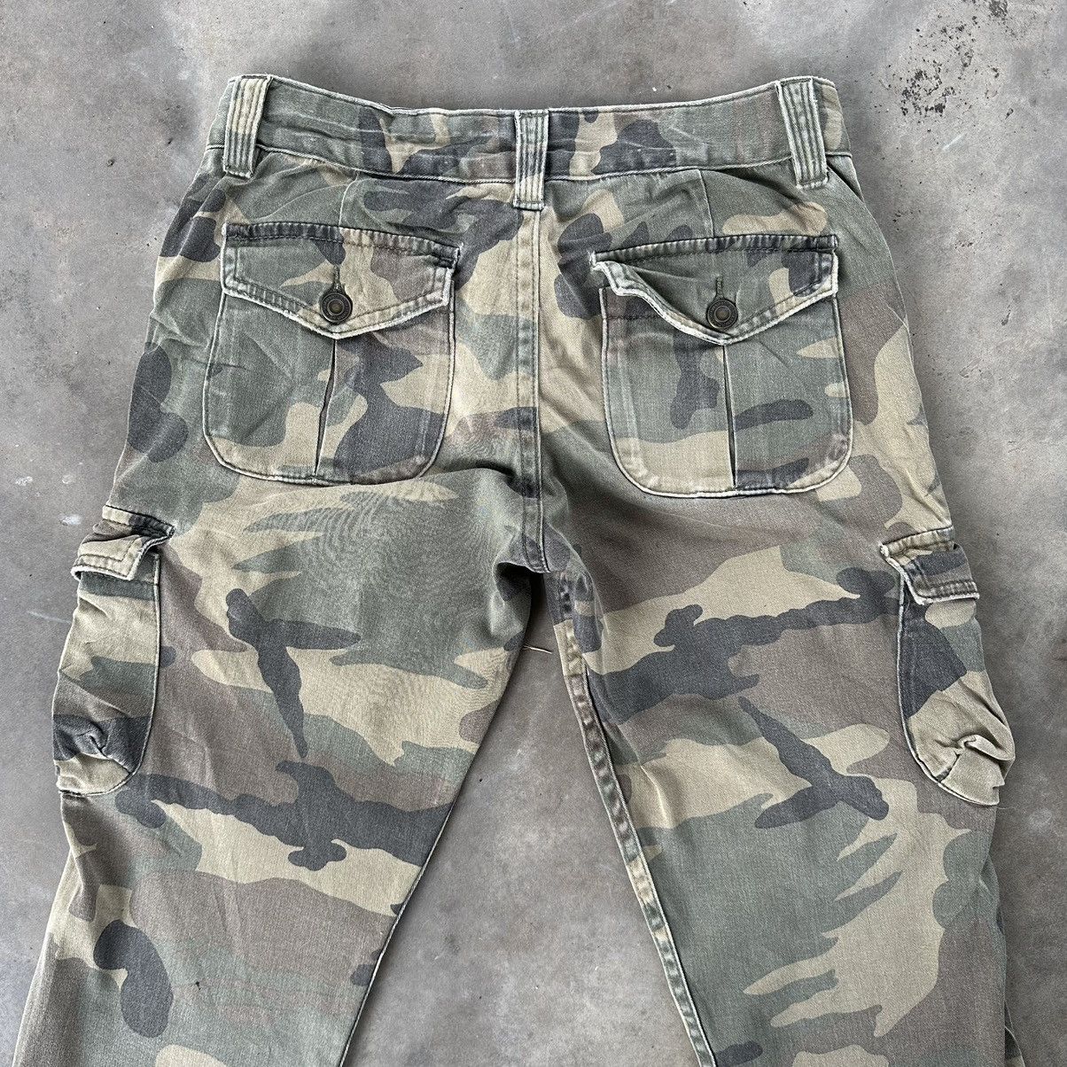 Japanese Brand Vintage Japanese Japan Camo Faded Tactical Cargo Pants Size US 29 - 9 Thumbnail