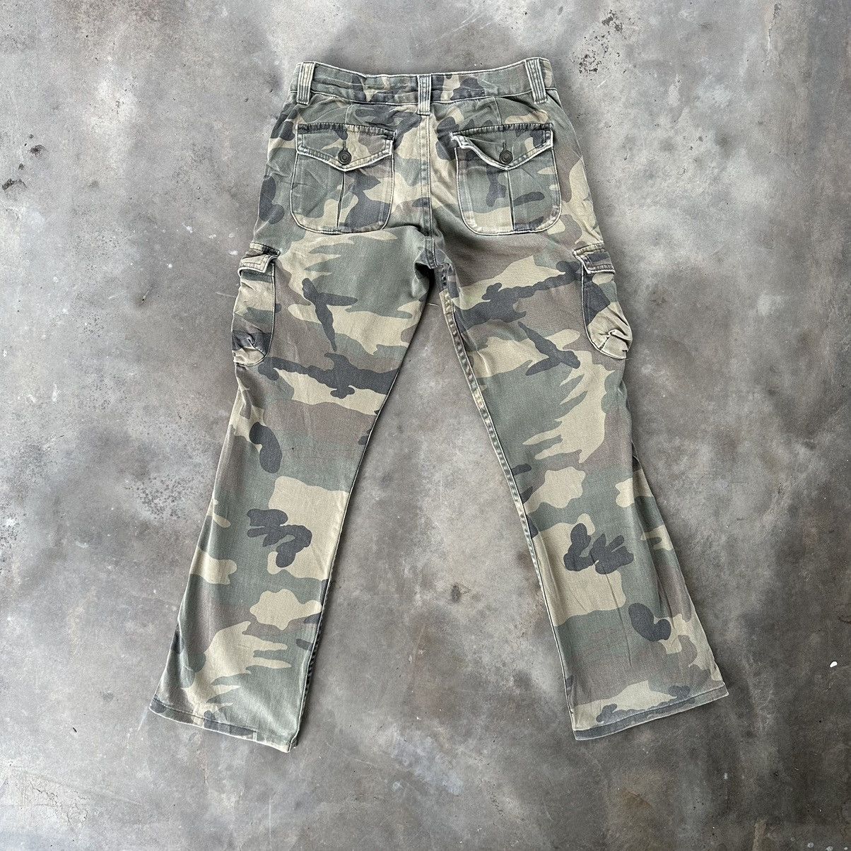 Japanese Brand Vintage Japanese Japan Camo Faded Tactical Cargo Pants Size US 29 - 8 Thumbnail