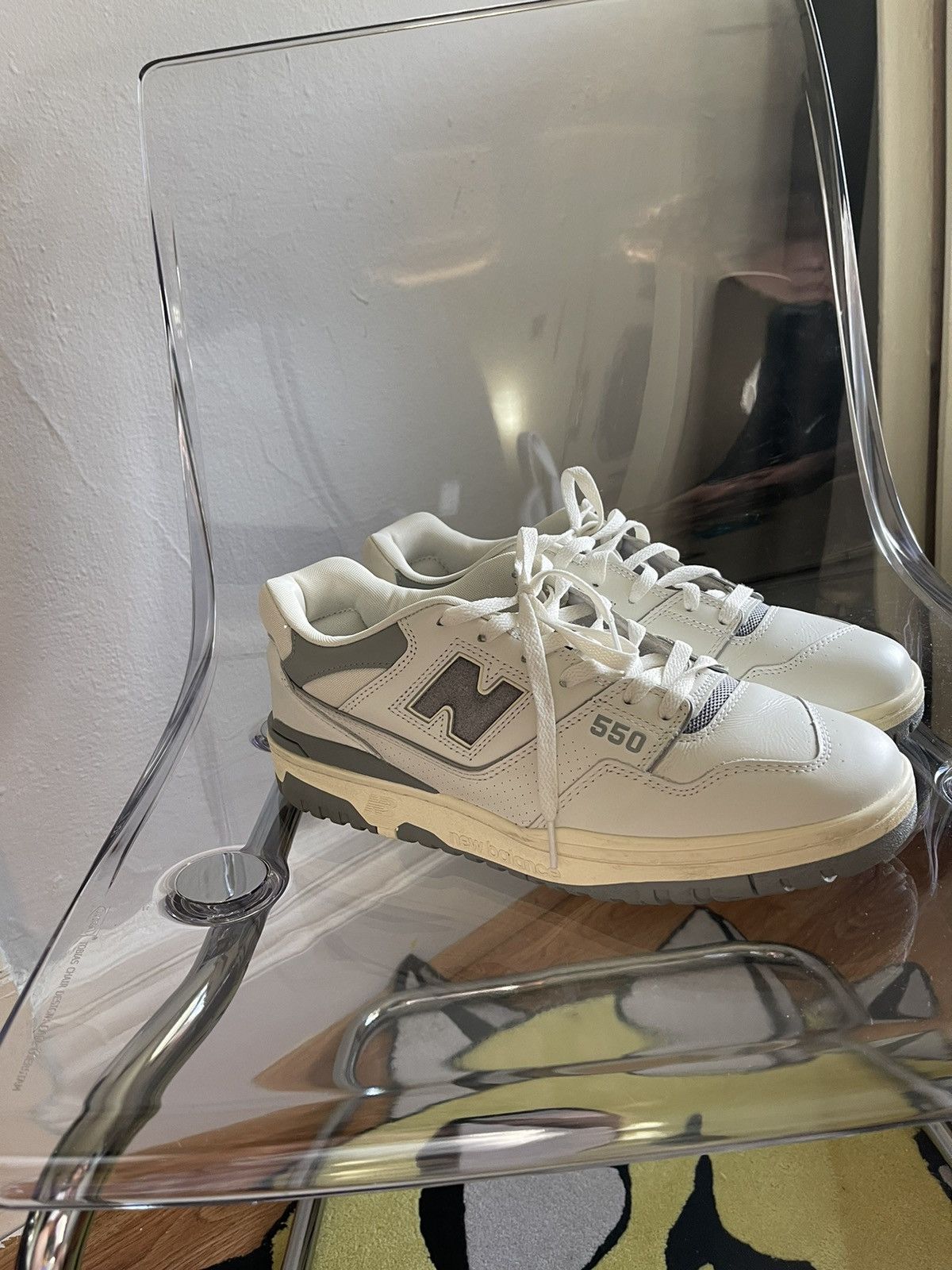 new balance aimé leon dore 550 white