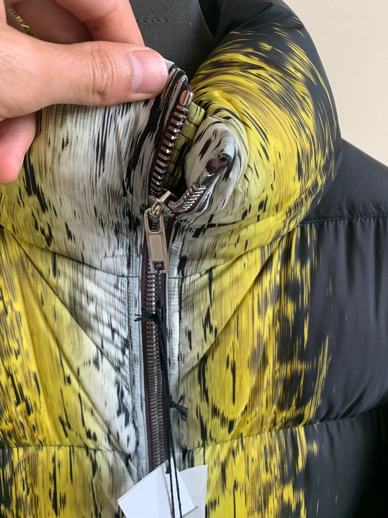 Rick Owens FW20 Jumbo Duvet Goose Down Parka in Black / Acid Print Size US M / EU 48-50 / 2 - 9 Thumbnail