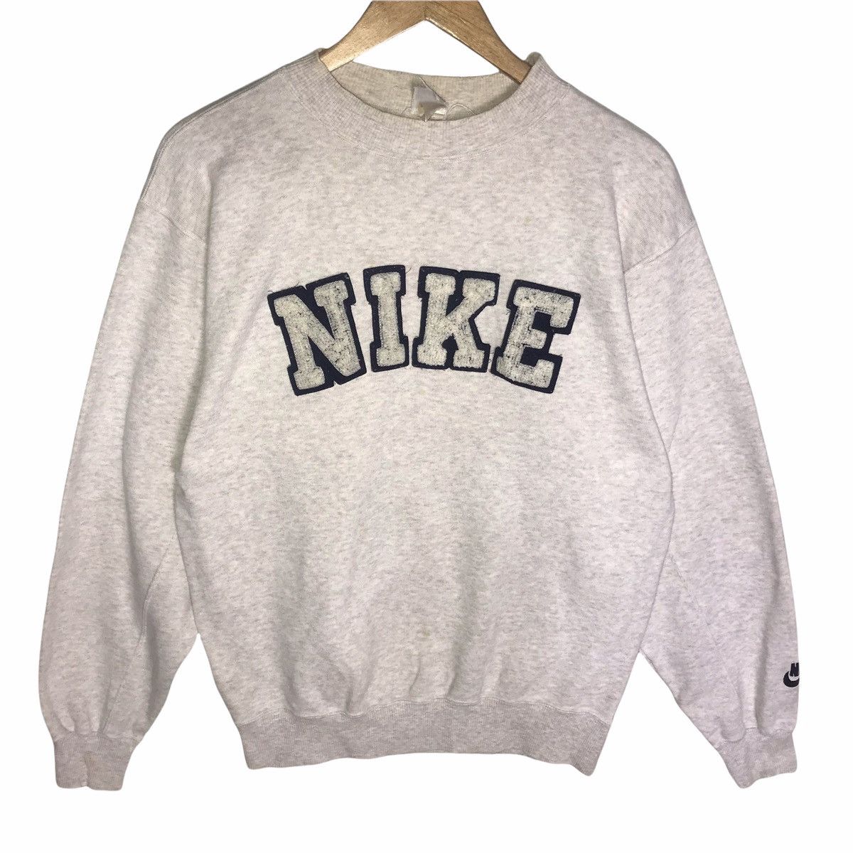 Vintage Nike Sportswear White Nike Hoodie Swoosh NIKE Mens