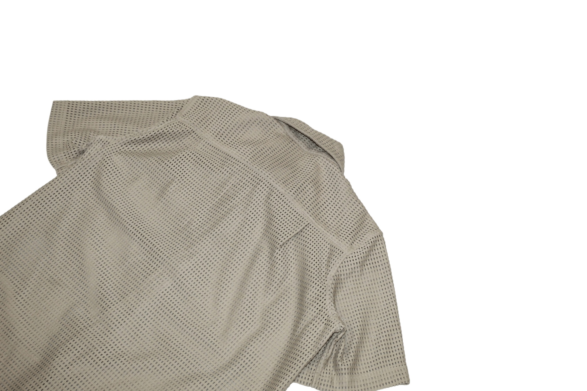 Dexter Wong 💥ARCHIVE💥 90s DEXTER WONG Hidden Button Mesh S/S Shirt Size US L / EU 52-54 / 3 - 15 Thumbnail
