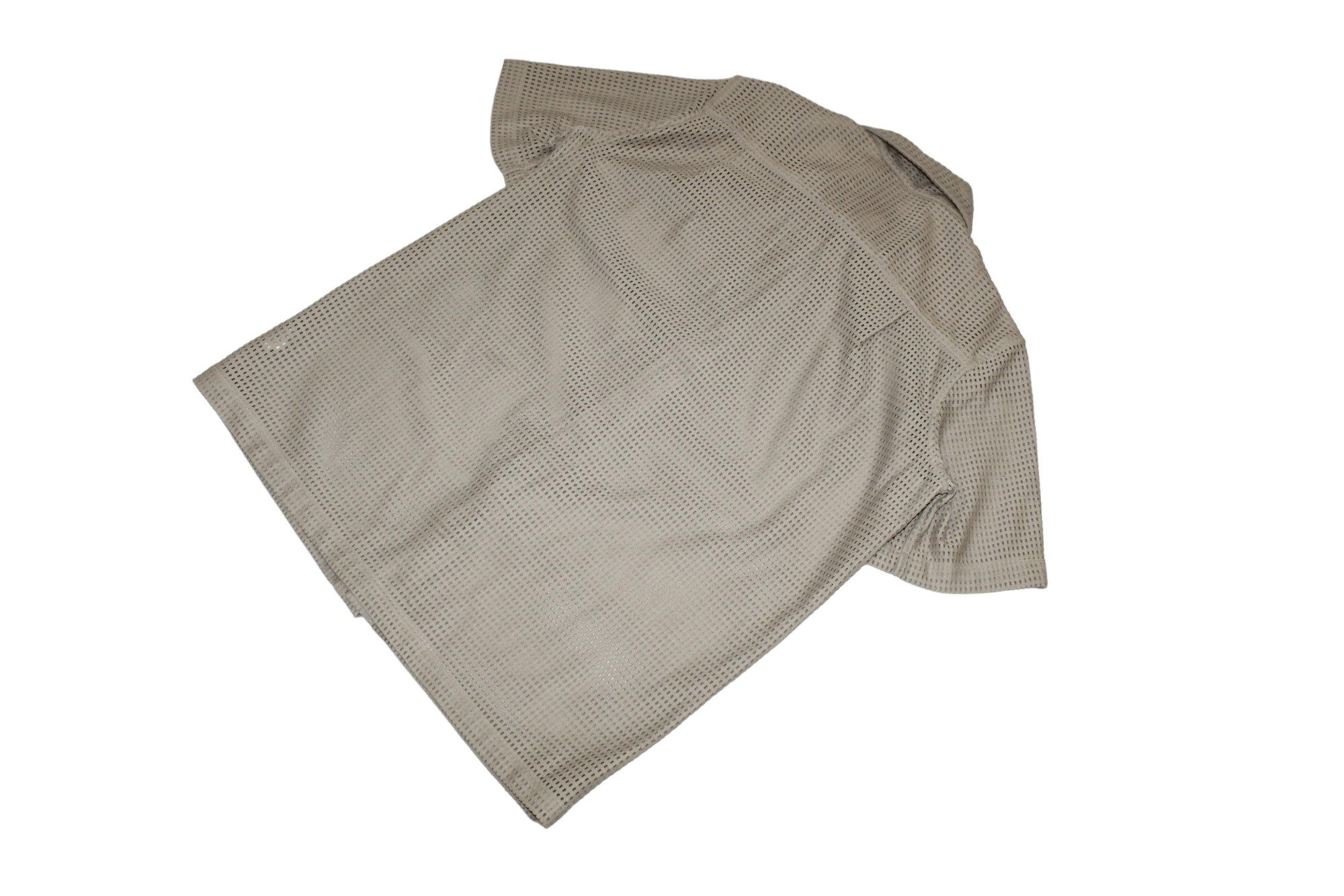 Dexter Wong 💥ARCHIVE💥 90s DEXTER WONG Hidden Button Mesh S/S Shirt Size US L / EU 52-54 / 3 - 17 Thumbnail