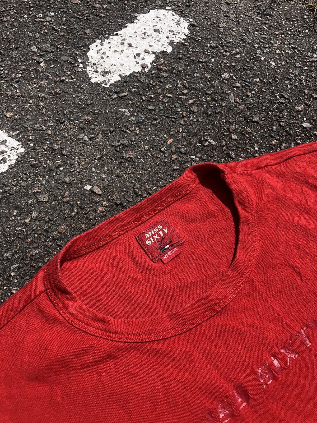 Miss Sixty × Vintage Vintage Y2K Miss Sixty Big Logo T Shirt Size M / US 6-8 / IT 42-44 - 5 Thumbnail