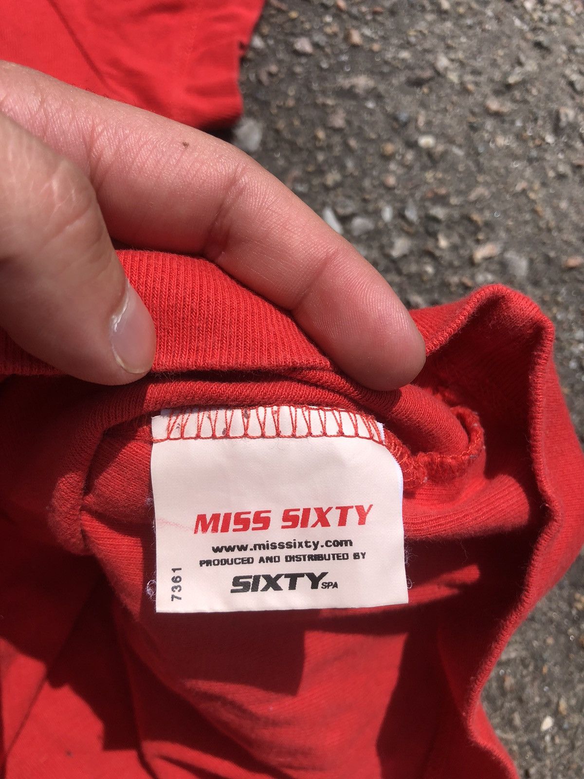 Miss Sixty × Vintage Vintage Y2K Miss Sixty Big Logo T Shirt Size M / US 6-8 / IT 42-44 - 9 Thumbnail