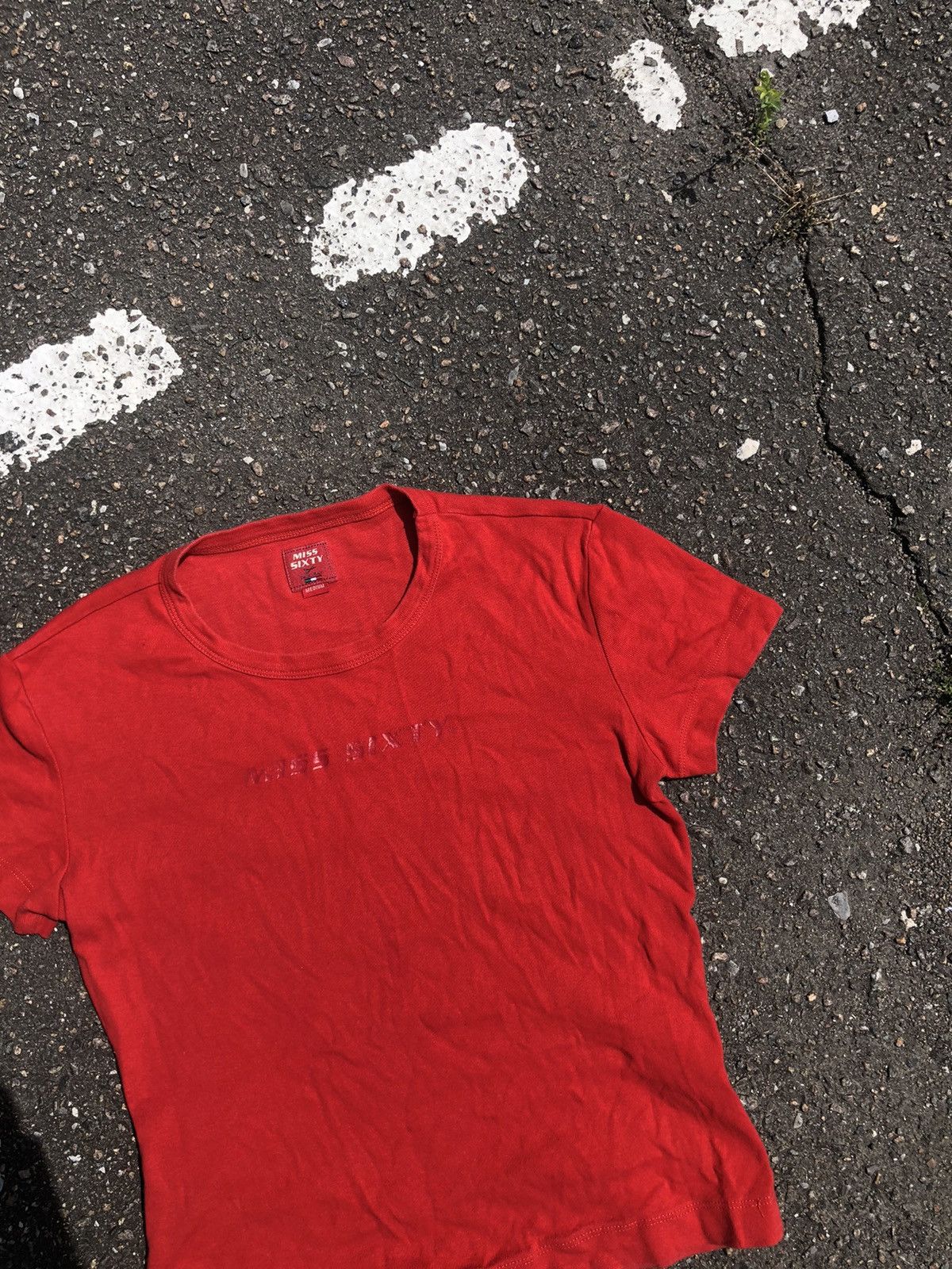 Miss Sixty × Vintage Vintage Y2K Miss Sixty Big Logo T Shirt Size M / US 6-8 / IT 42-44 - 2 Thumbnail