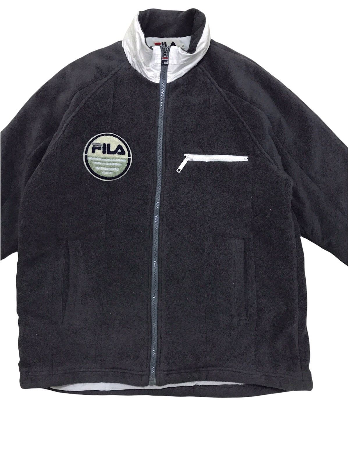 Fila × Vintage Vintage Fila International Italia Fleece Winter Jacket rare Size US S / EU 44-46 / 1 - 3 Thumbnail