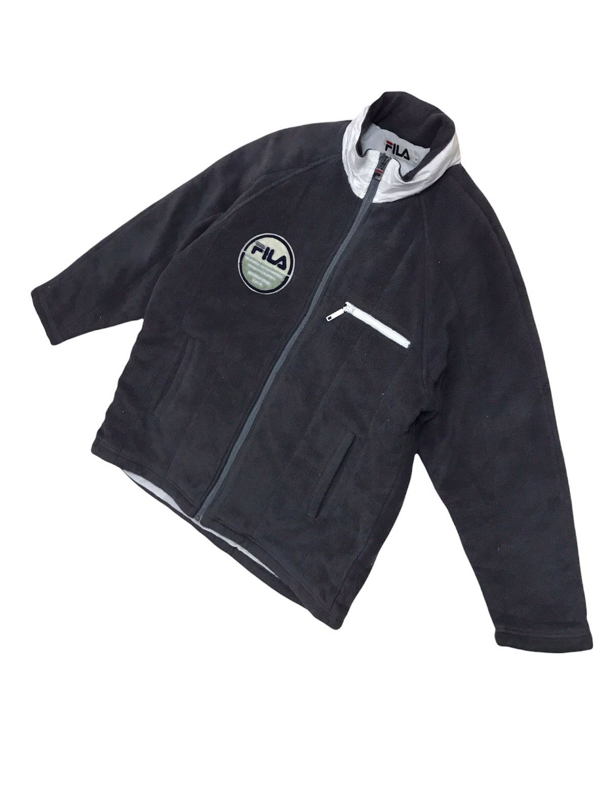 Fila × Vintage Vintage Fila International Italia Fleece Winter Jacket rare Size US S / EU 44-46 / 1 - 2 Thumbnail