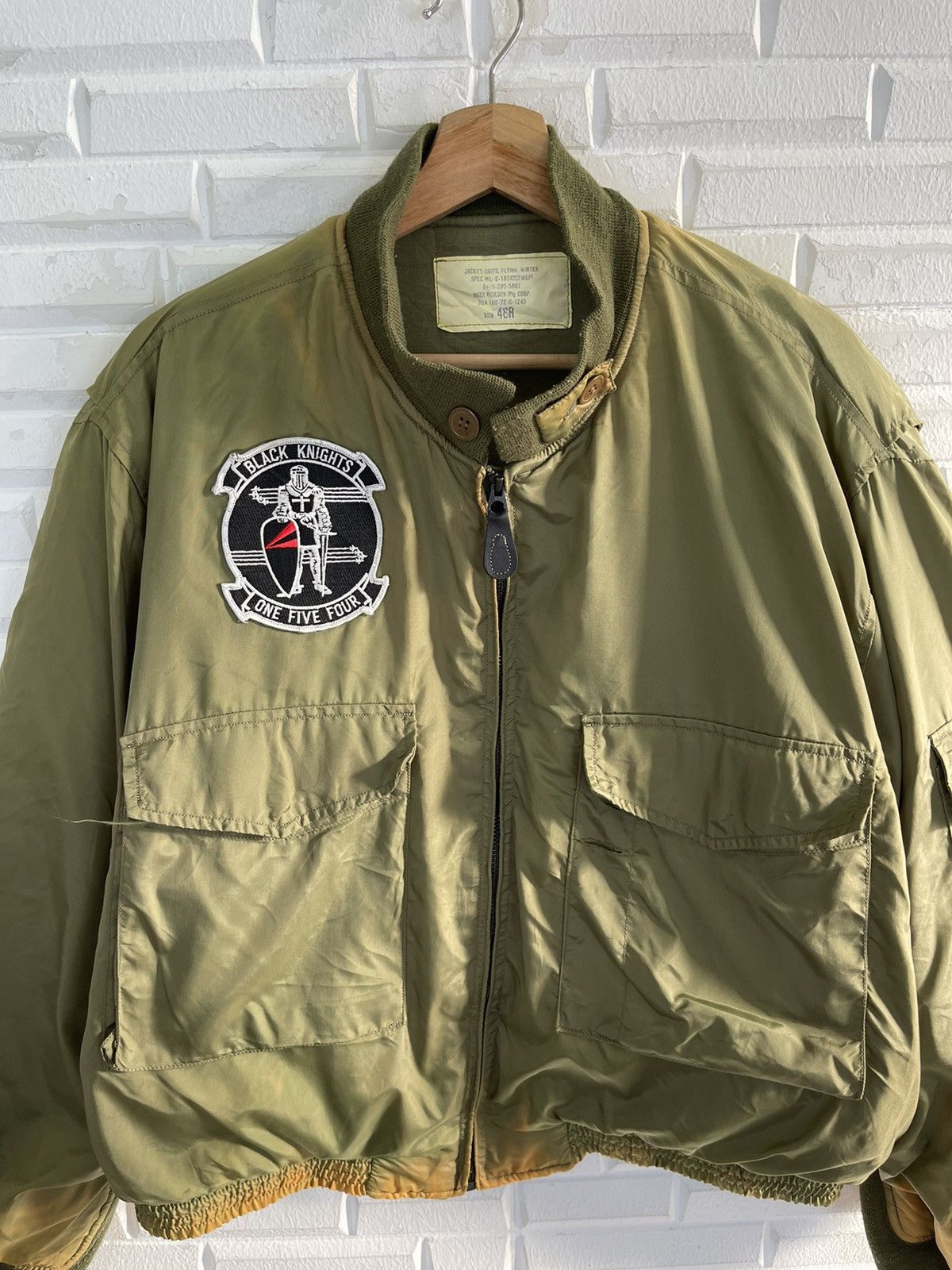 Buzz Rickson's Vintage BUZZ RICKSON Bomber Flying Winter Scovil Zip Size US M / EU 48-50 / 2 - 2 Thumbnail