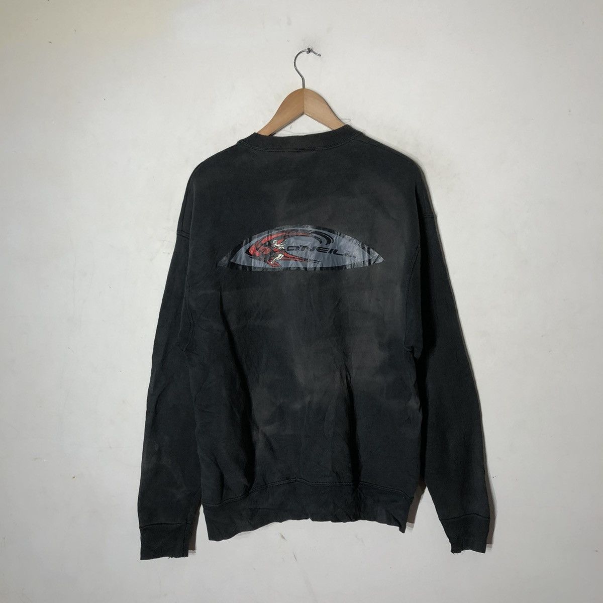 O'Neill VINTAGE 90's ONEILL CREWNECK BIG LOGO Size US L / EU 52-54 / 3 - 5 Thumbnail