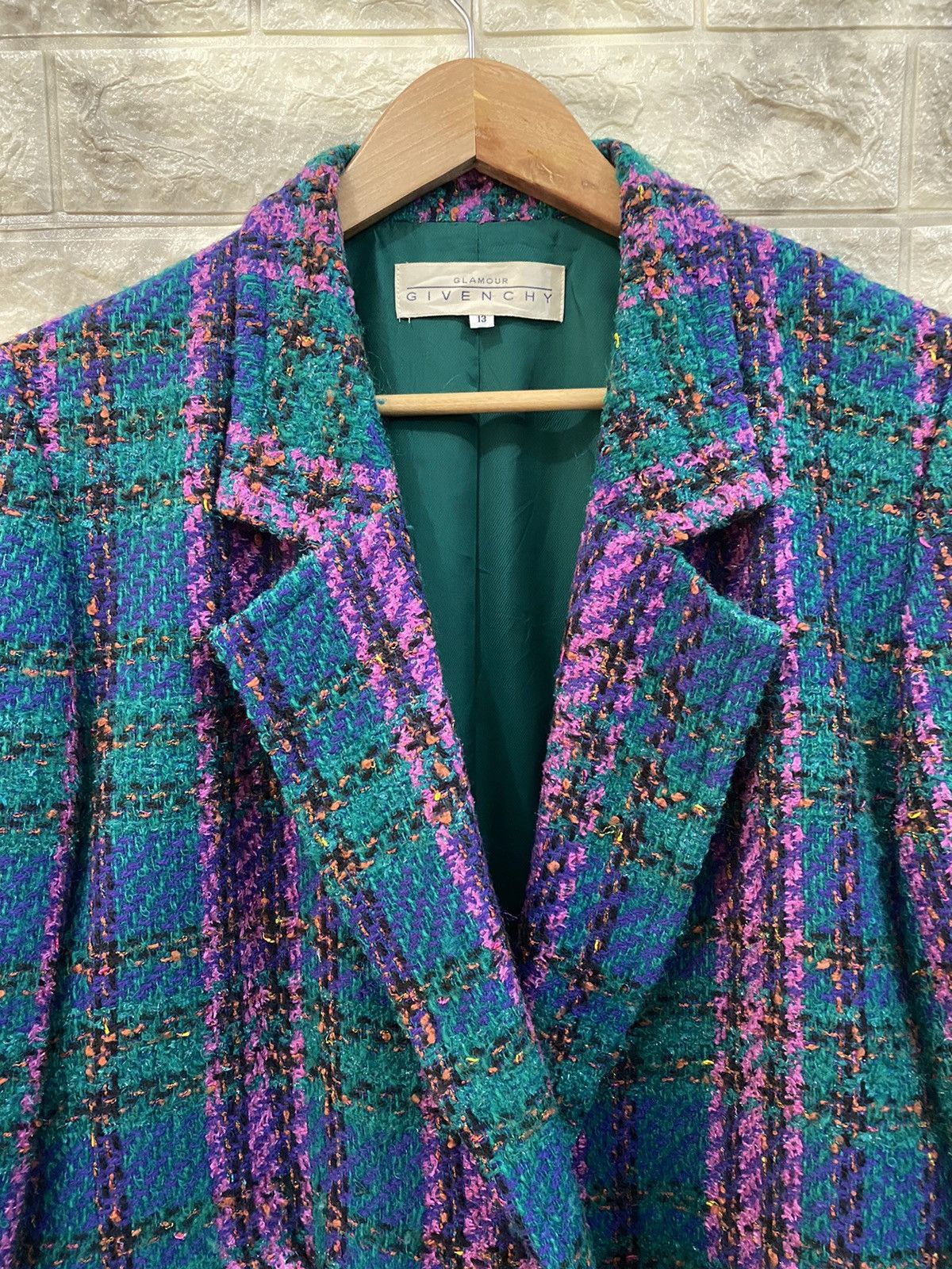 Givenchy × Vintage 🔥Vintage Givenchy Glamour Jacket nice design Size US M / EU 48-50 / 2 - 4 Thumbnail