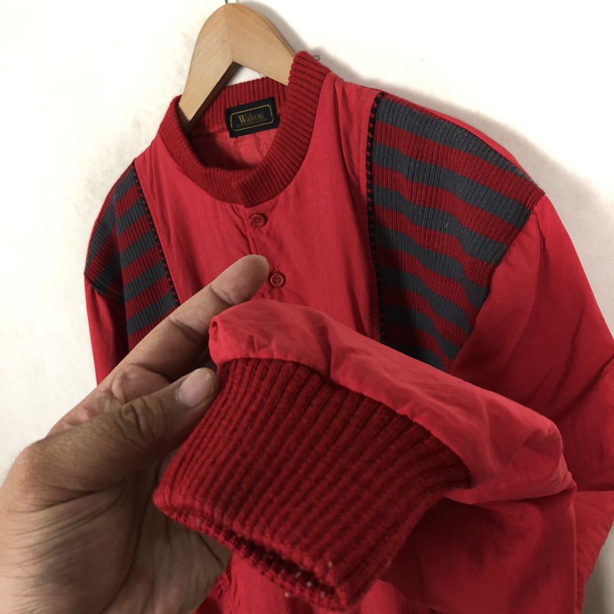 Japanese Brand WALTON VARSITY JACKET Size US L / EU 52-54 / 3 - 4 Thumbnail